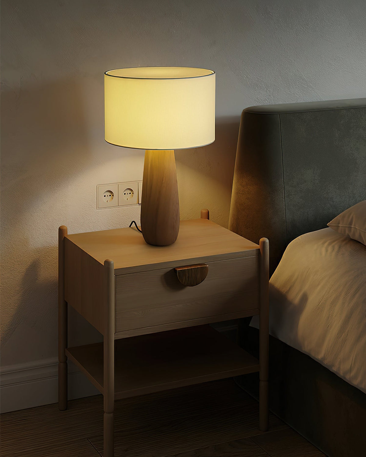 Aero Nordic Fabric Table Lamp