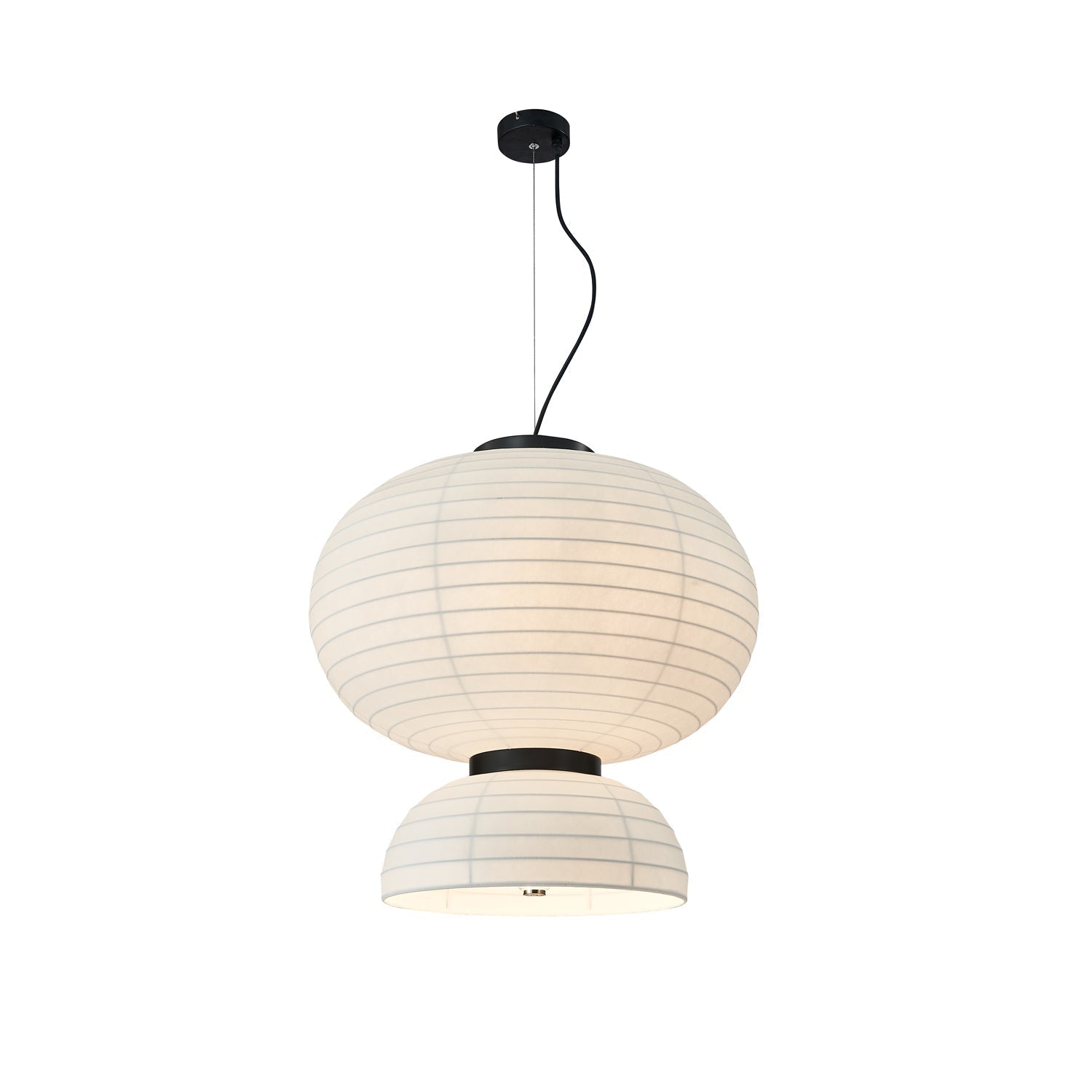 Uldoror Traditional Art Modern Silk Pendant Light