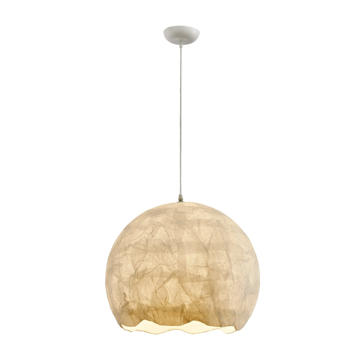 Nest Organic Silk Pendant Lamp
