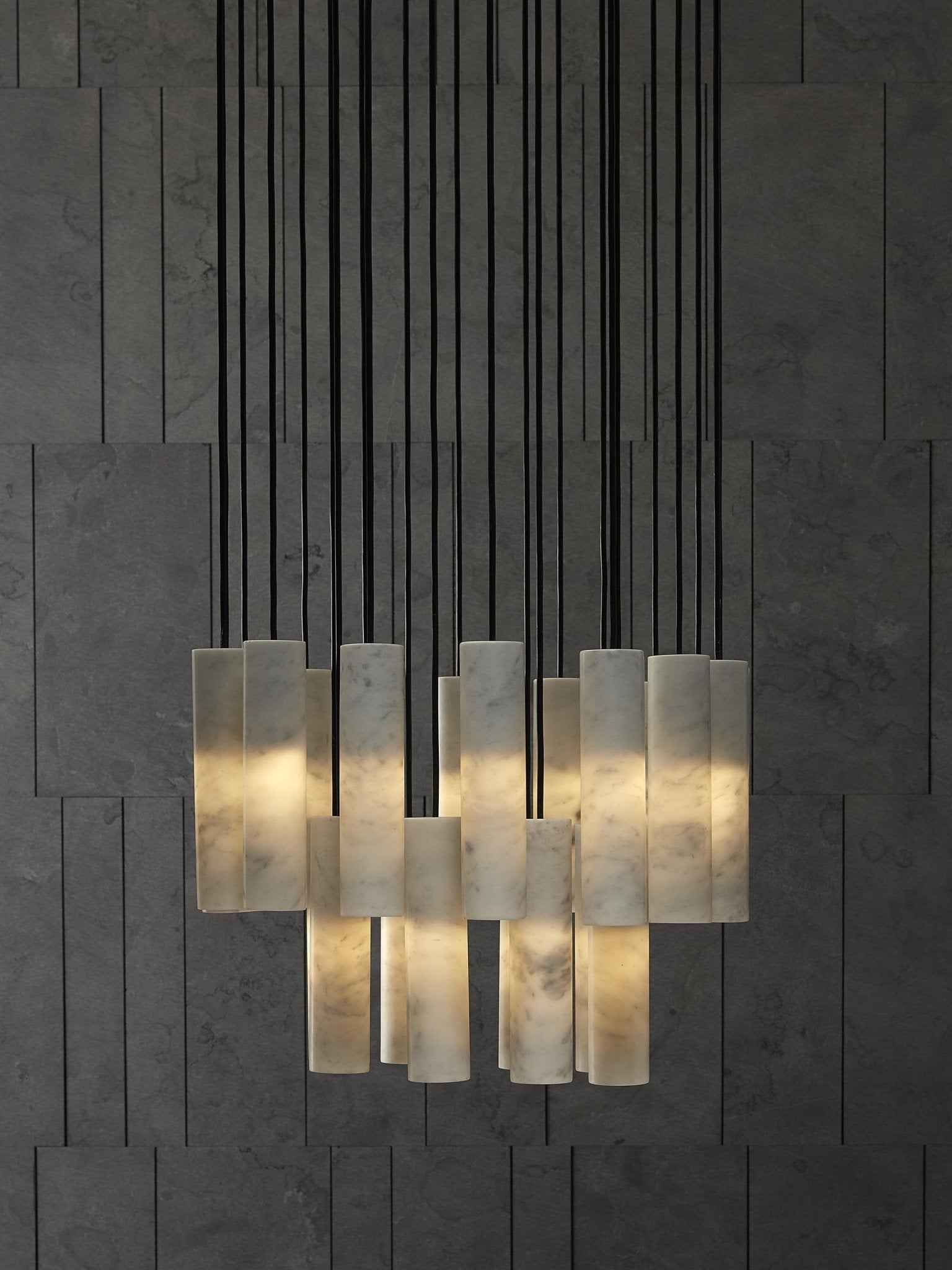 Lunexi Cluster Alabaster Pendant Light