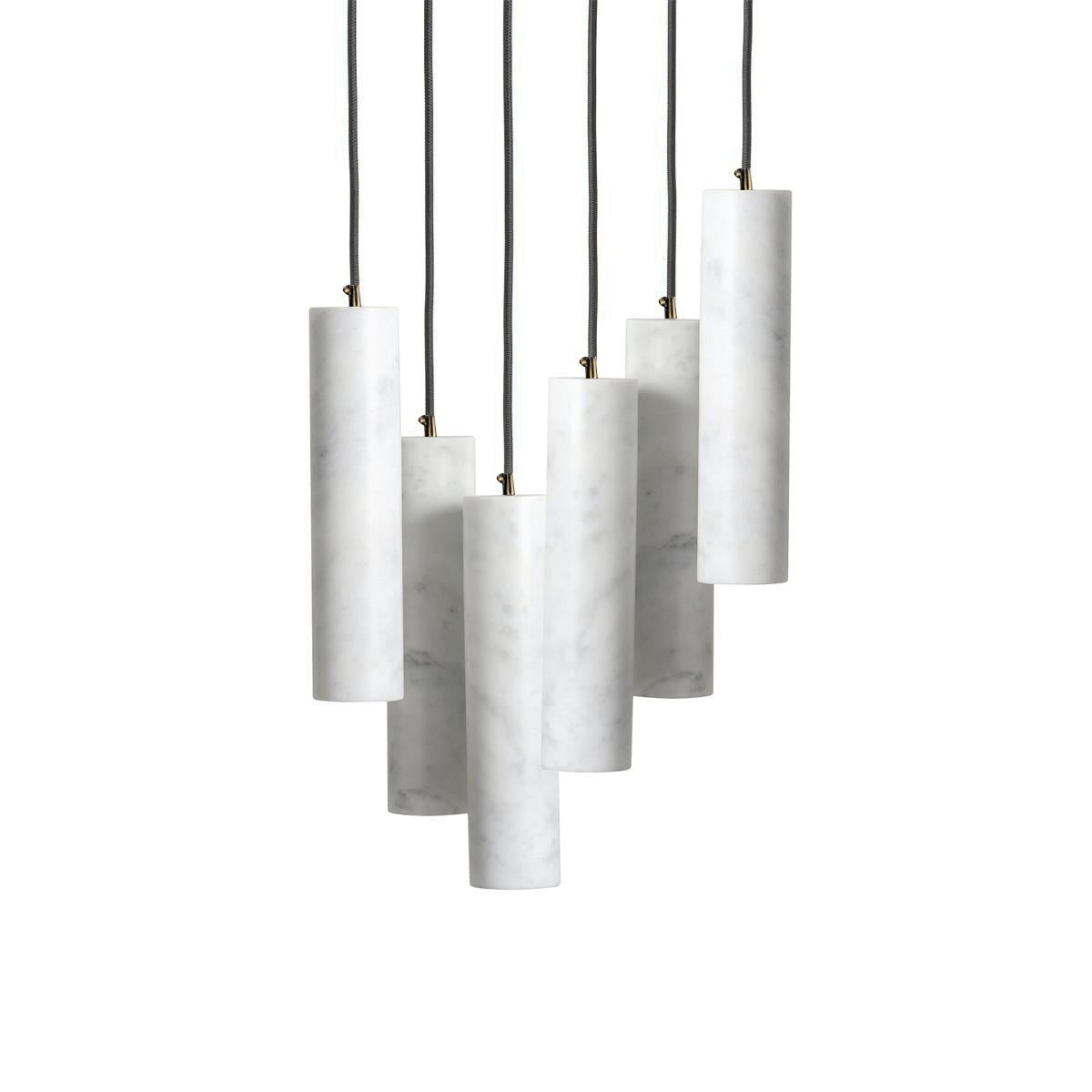 Lunexi Cluster Alabaster Pendant Light