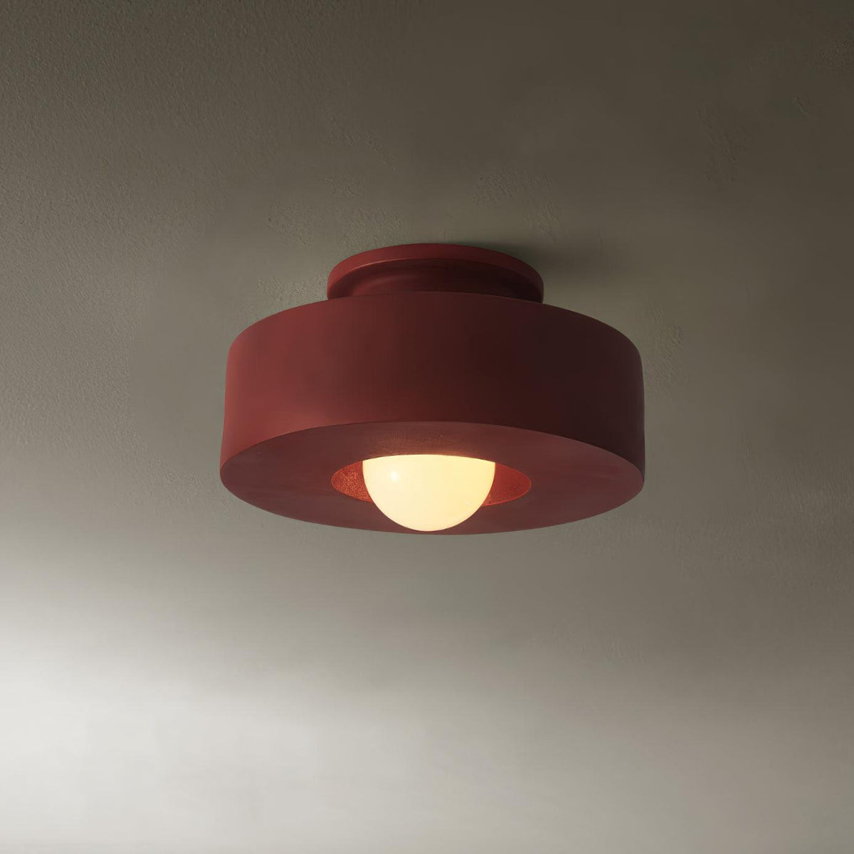 Celelian Ceiling Lamp Simon Resin Cylindrical