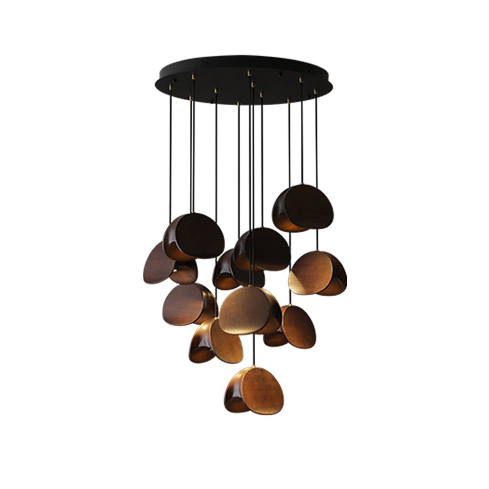 Elmiren Cluster Wood Pendant Light