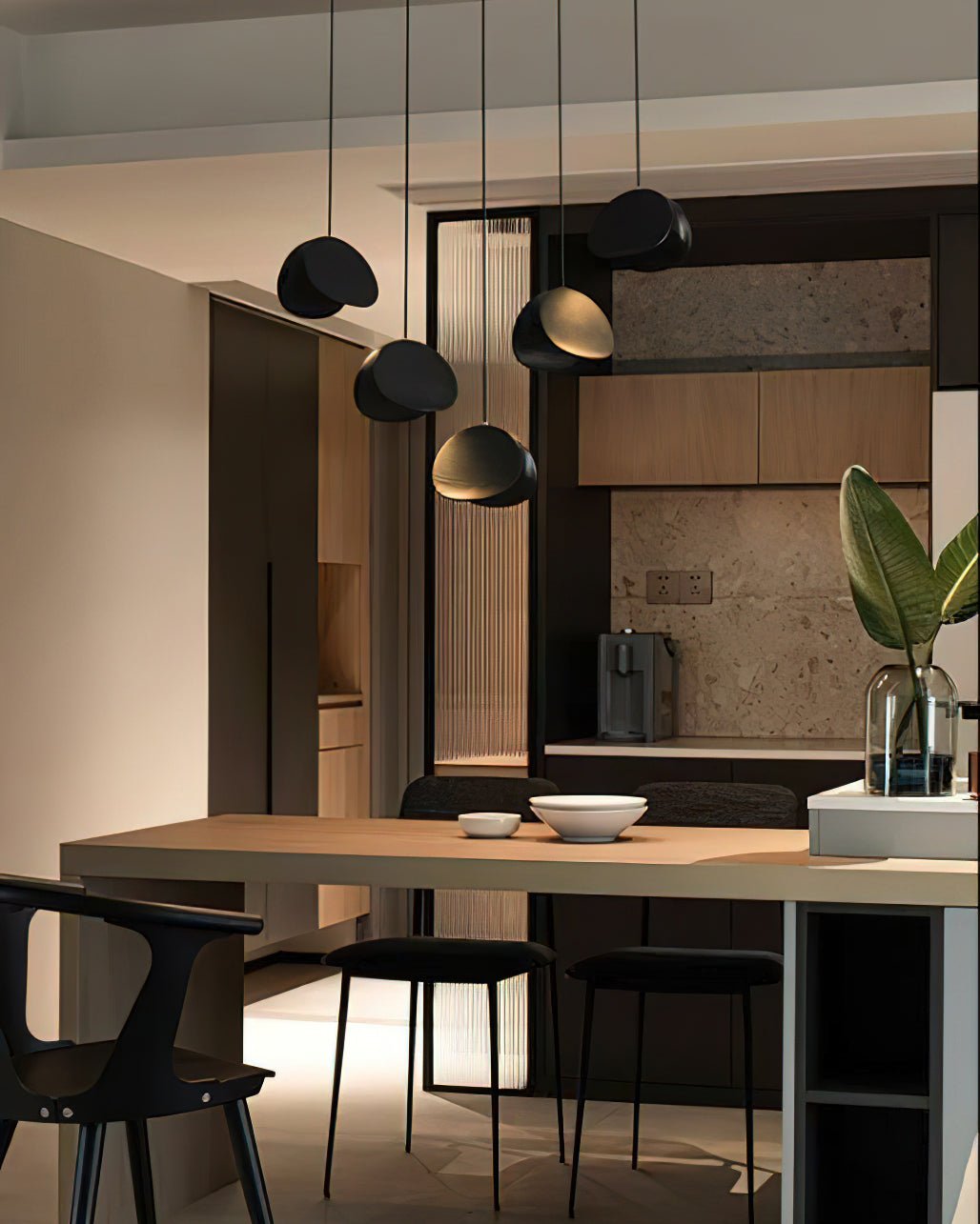 Elmiren Cluster Wood Pendant Light