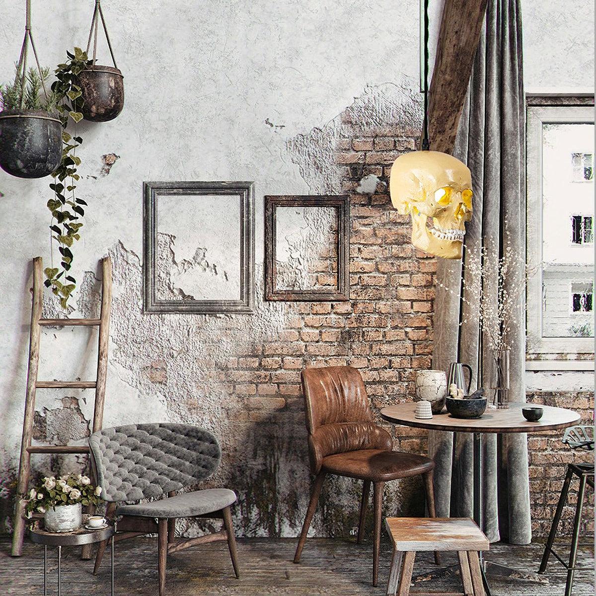 Boriel Resin Artistic Pendant Light