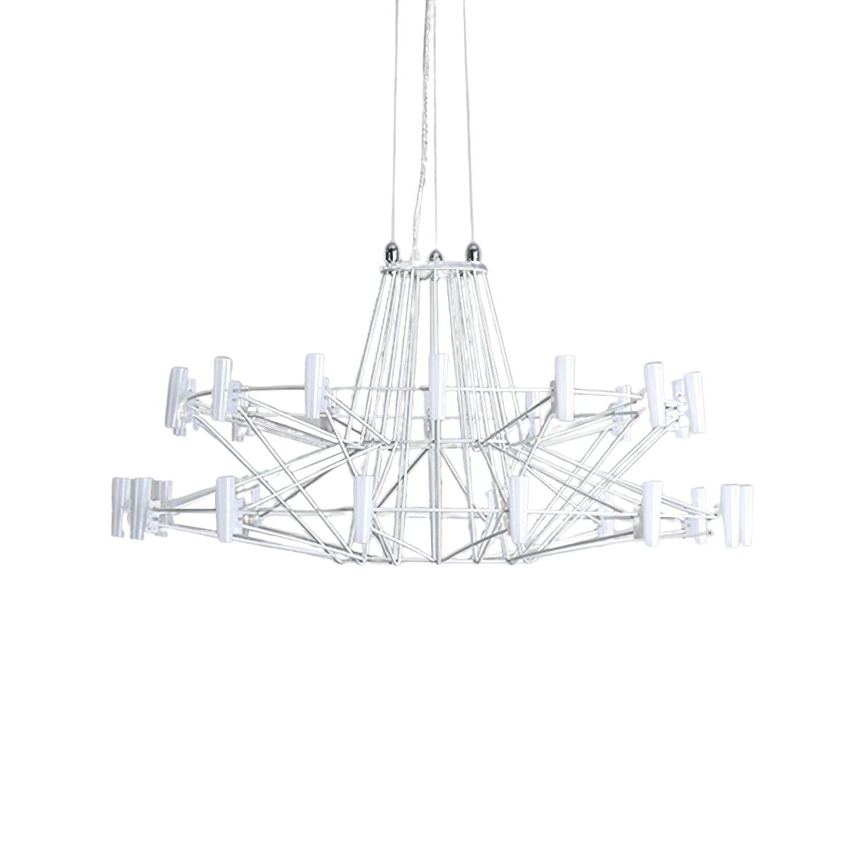 Orinenine Chandelier Sky Ballet Stainless Steel Acrylic Modern