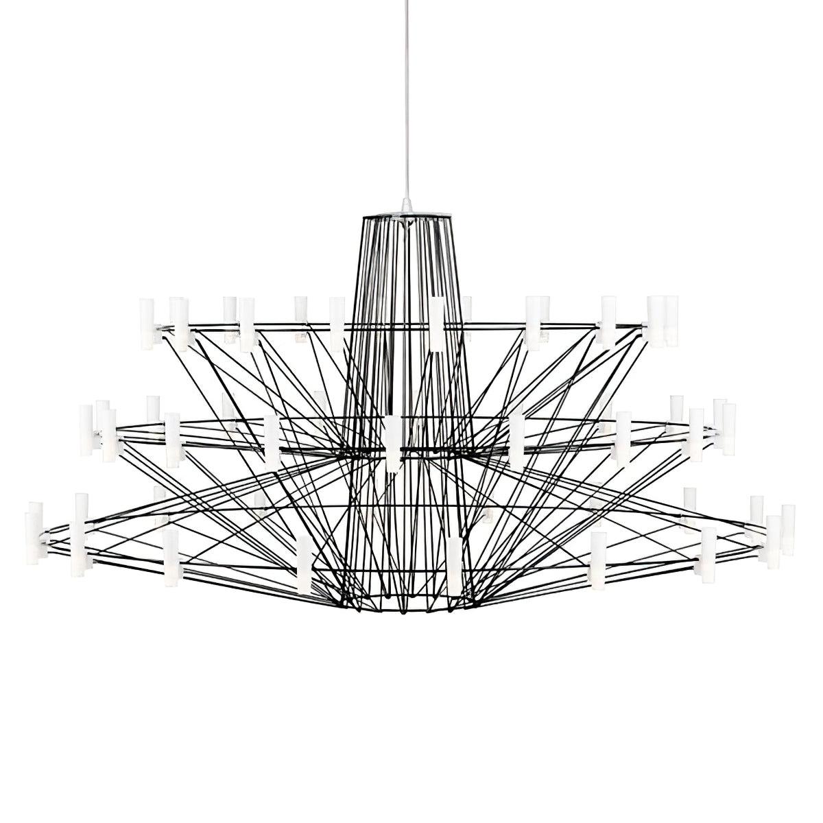 Orinenine Chandelier Sky Ballet Stainless Steel Acrylic Modern