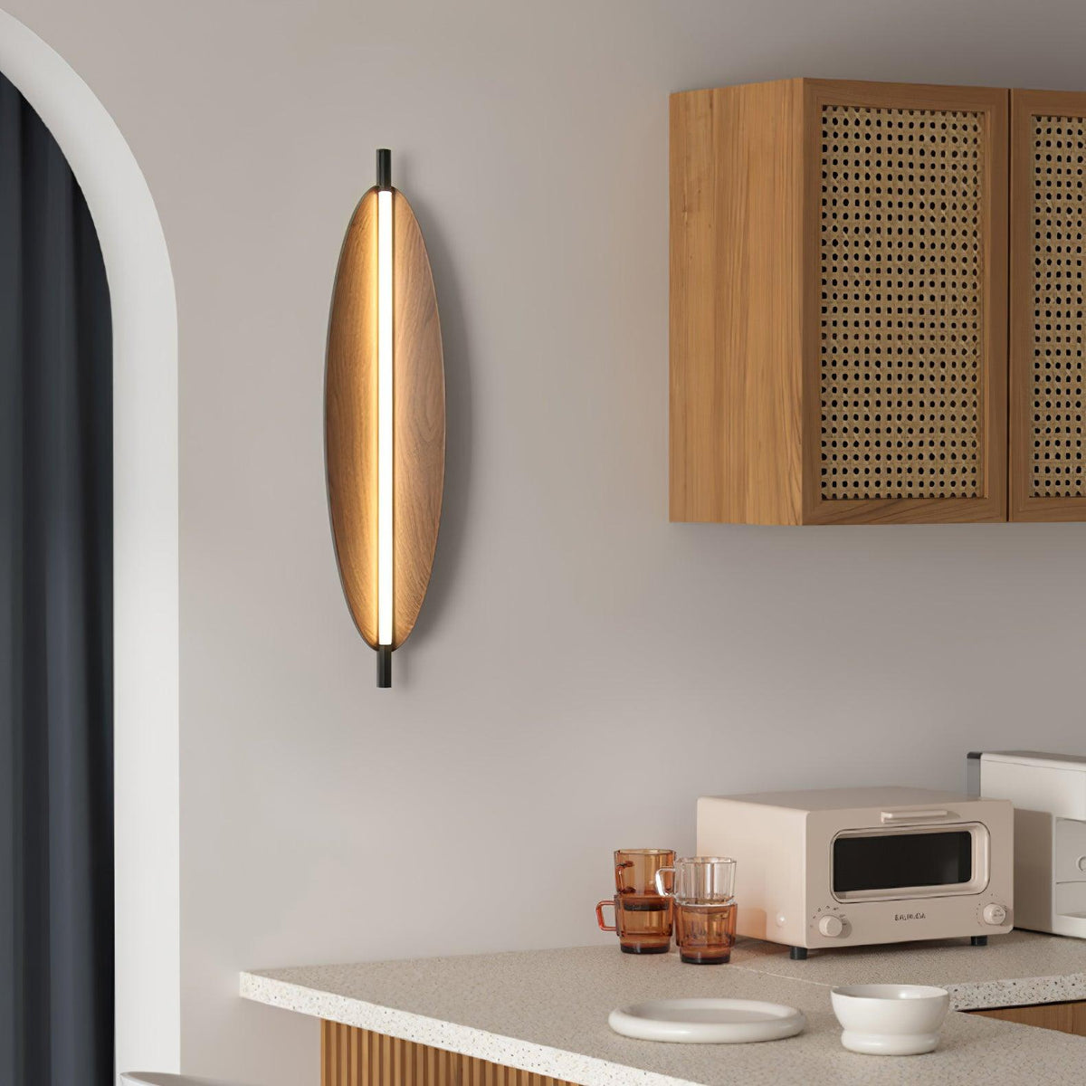 Orsoriel Modern Minimalist Sleek Board Sconce Wall lamp