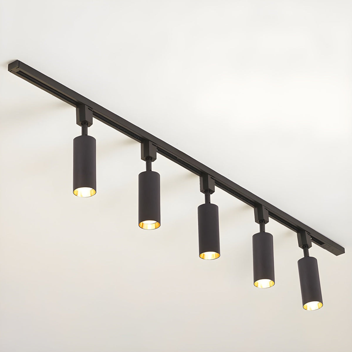Ophelia Ceiling Lamp Sleek Cylinder Track with Minimalist