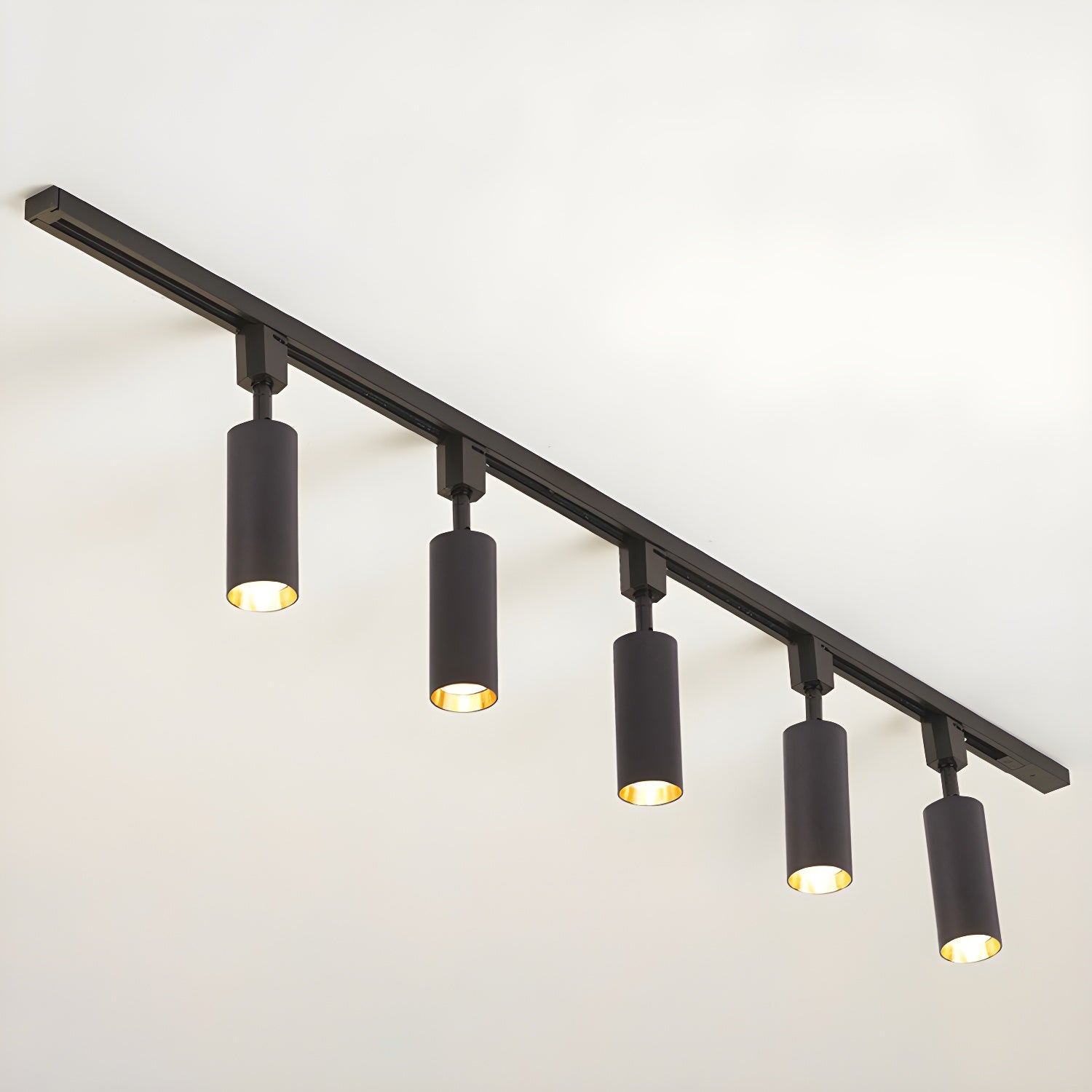 Ophelia Ceiling Lamp Sleek Cylinder Track with Minimalist