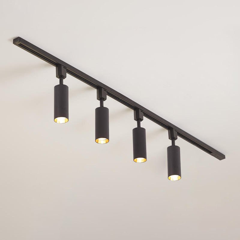 Ophelia Ceiling Lamp Sleek Cylinder Track with Minimalist
