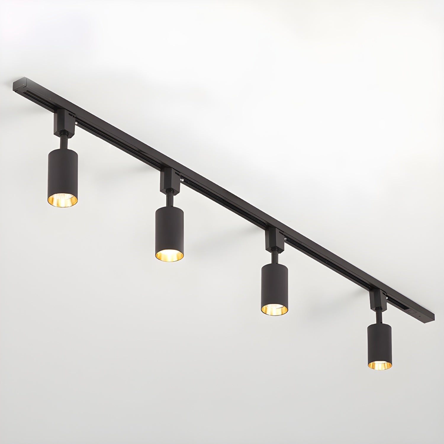 Ophelia Ceiling Lamp Sleek Cylinder Track with Minimalist