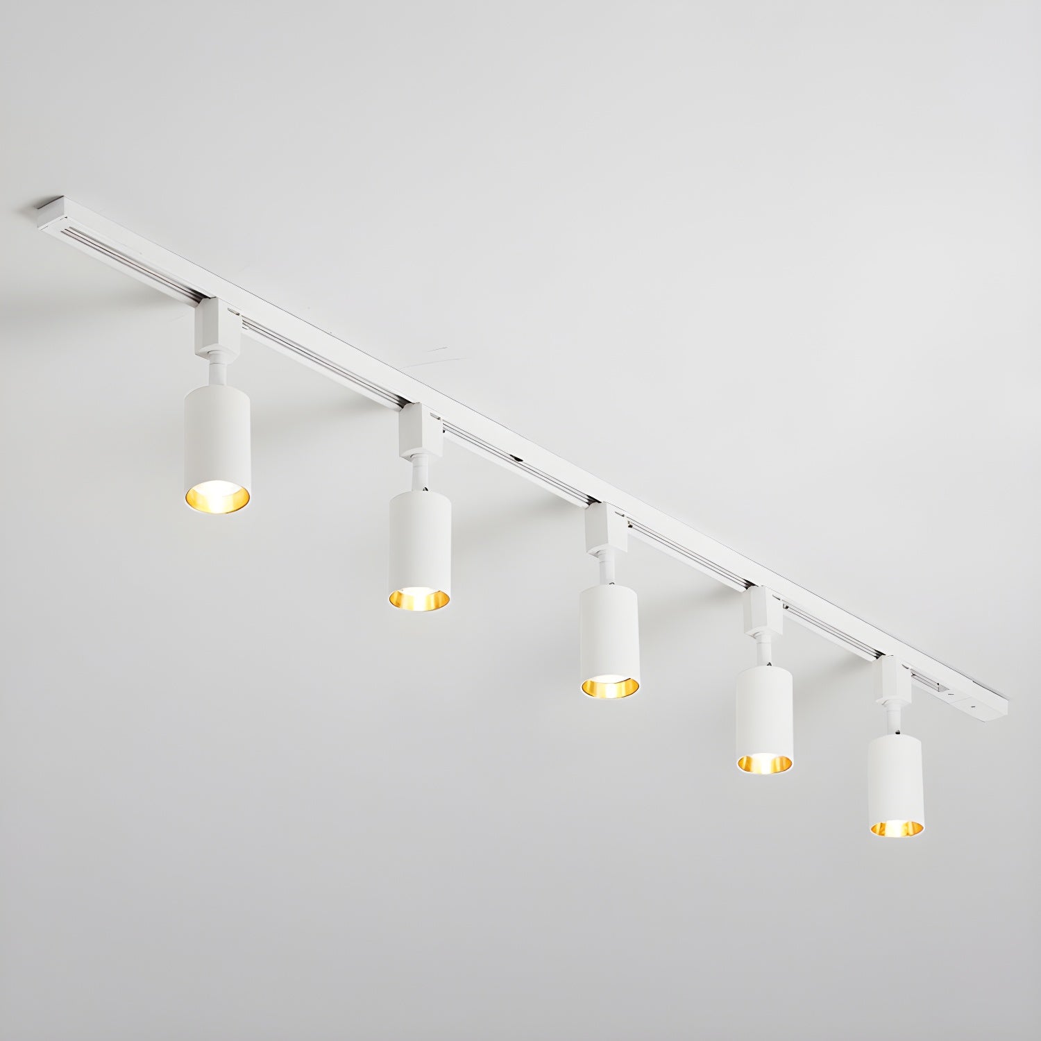Ophelia Ceiling Lamp Sleek Cylinder Track with Minimalist