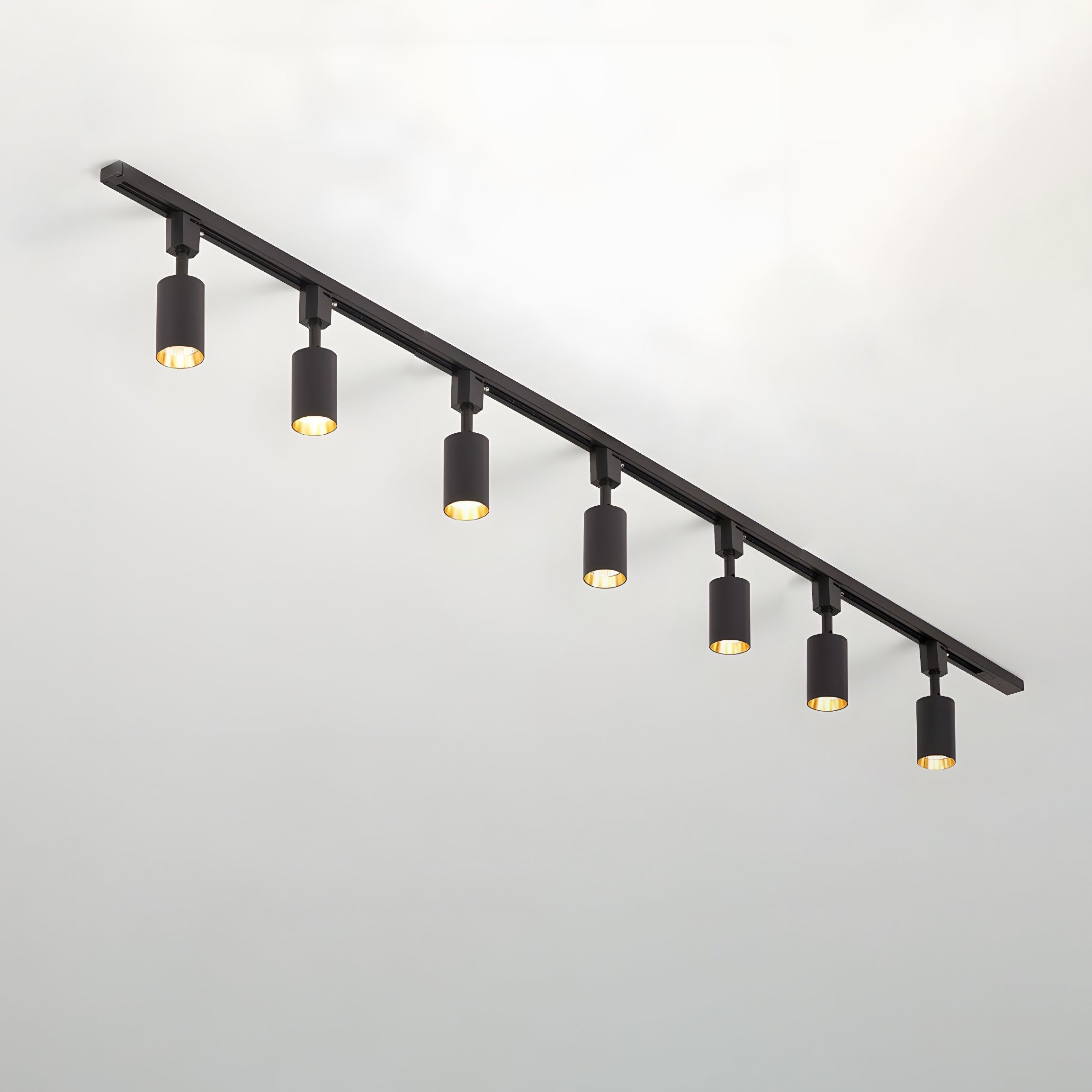 Ophelia Ceiling Lamp Sleek Cylinder Track with Minimalist