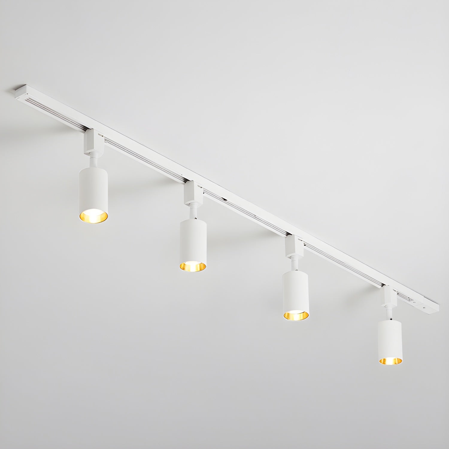 Ophelia Ceiling Lamp Sleek Cylinder Track with Minimalist