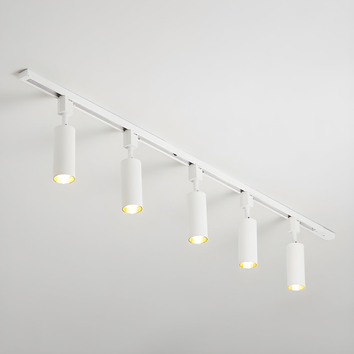 Ophelia Ceiling Lamp Sleek Cylinder Track with Minimalist