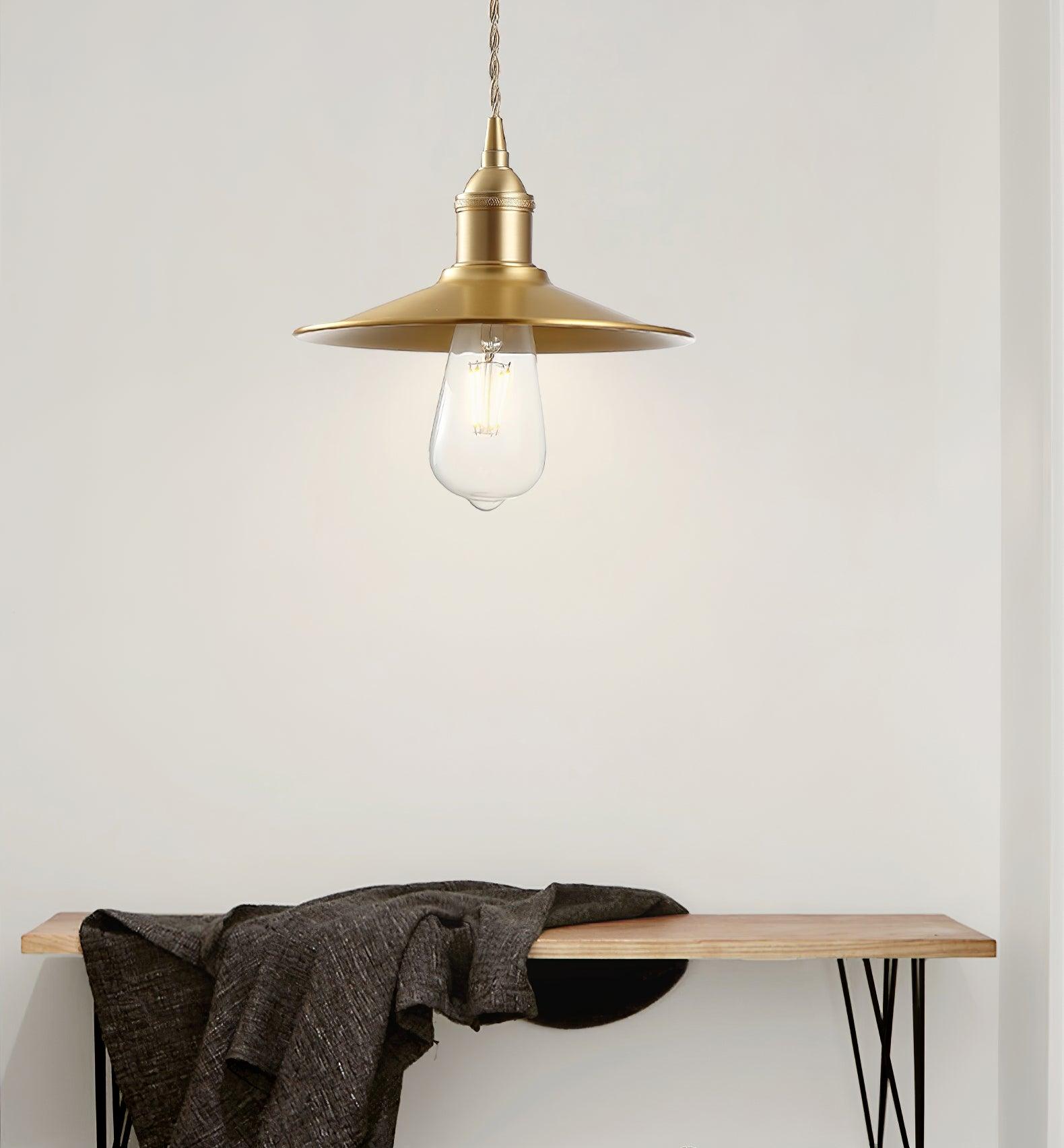 Verona Brass Pendant Lamp