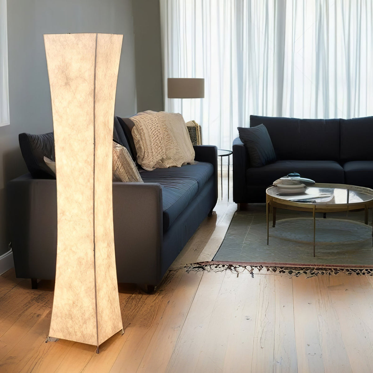 Ethereal Slim Waist Tower Floor Lamp