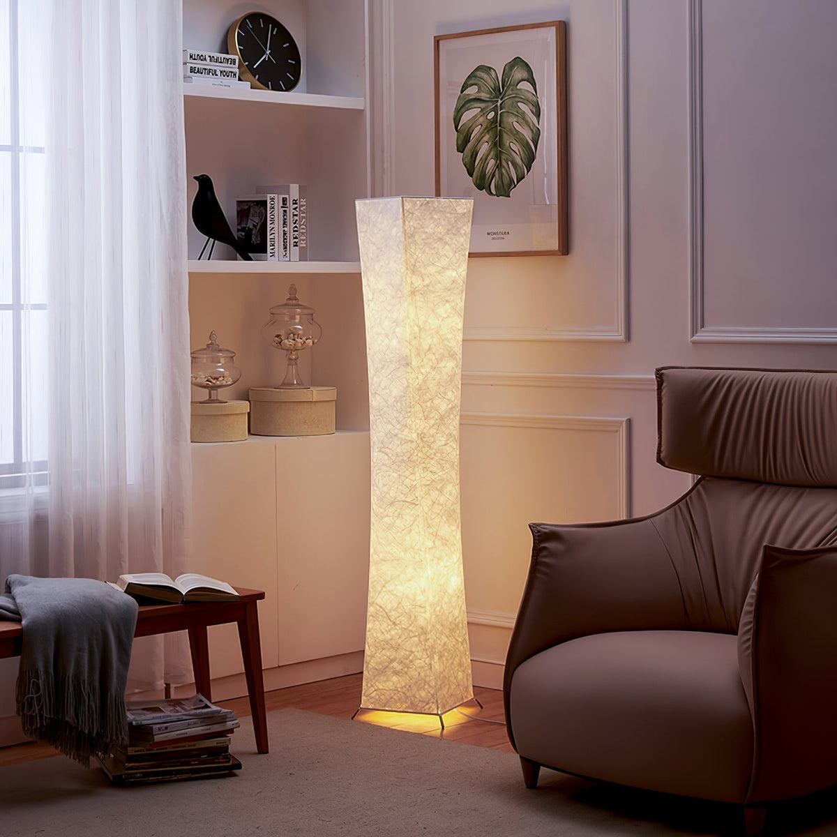 Ethereal Slim Waist Tower Floor Lamp