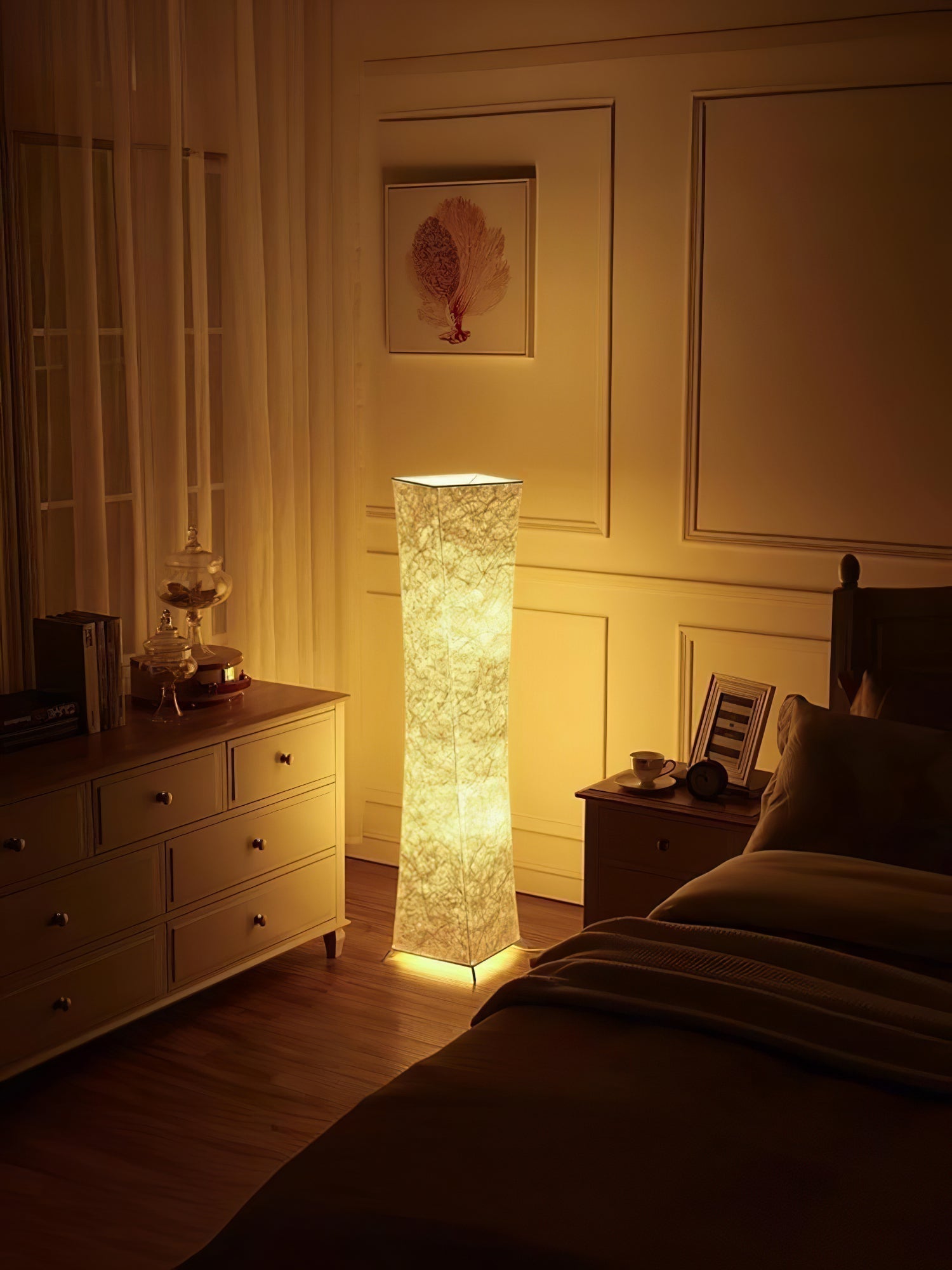Ethereal Slim Waist Tower Floor Lamp