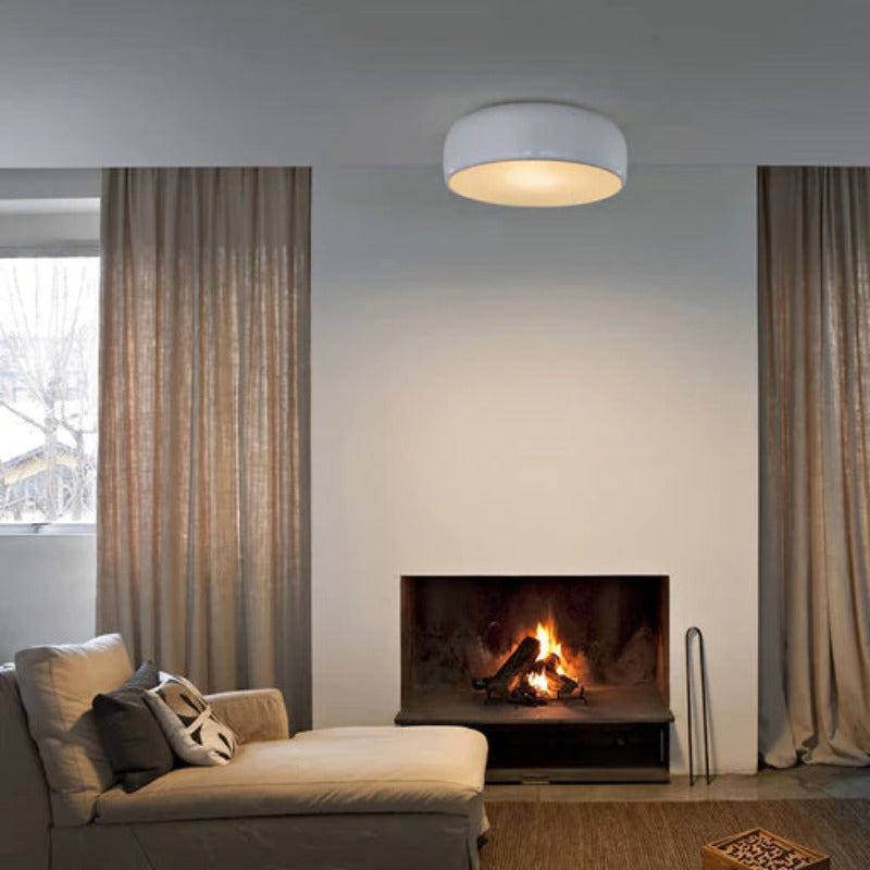 Valentina Vintage LED Ceiling Light Study Bedroom Kitchen - Neutral Decor