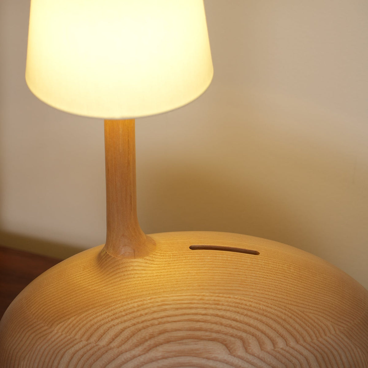 Brixten Wood Fabric Table Lamp