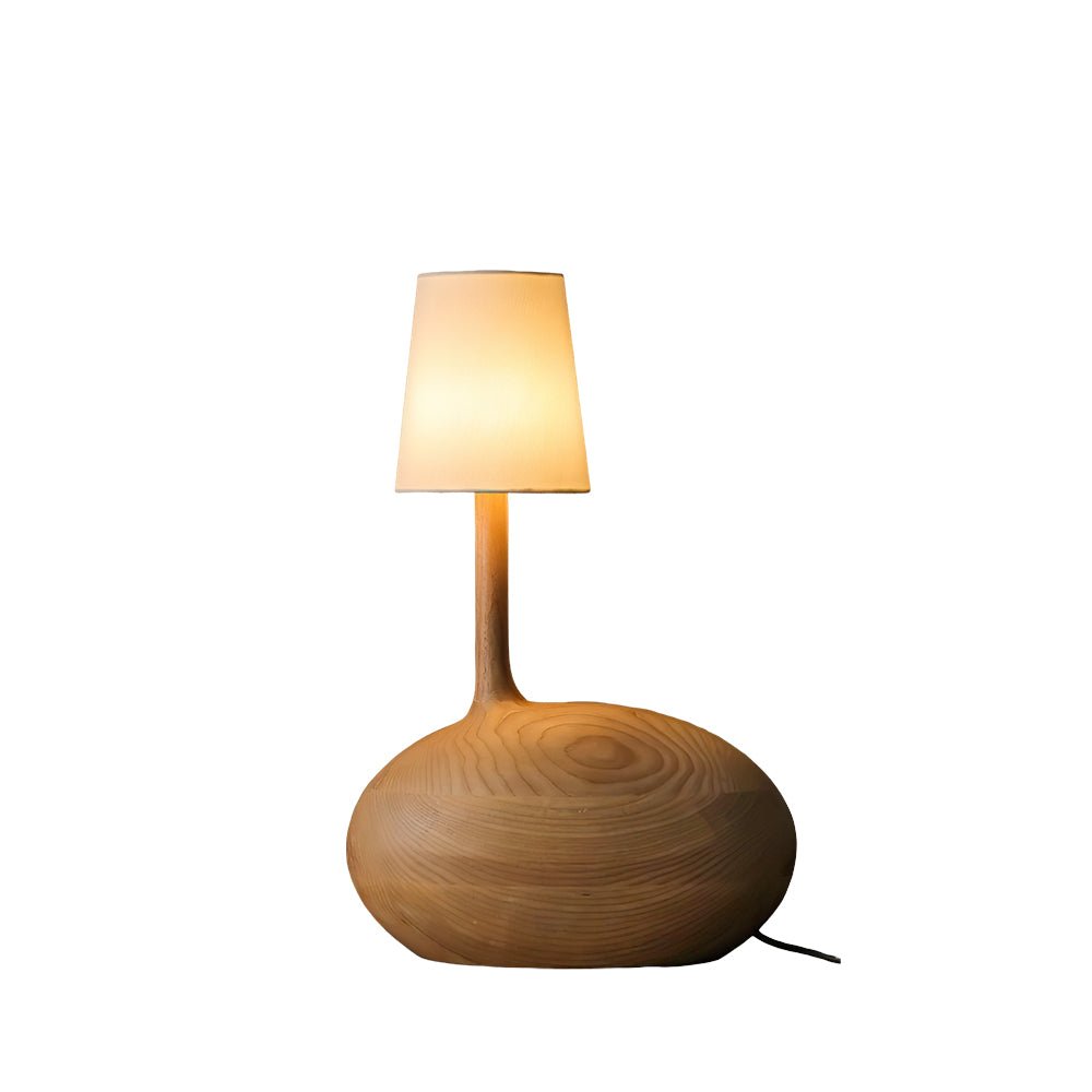 Brixten Wood Fabric Table Lamp