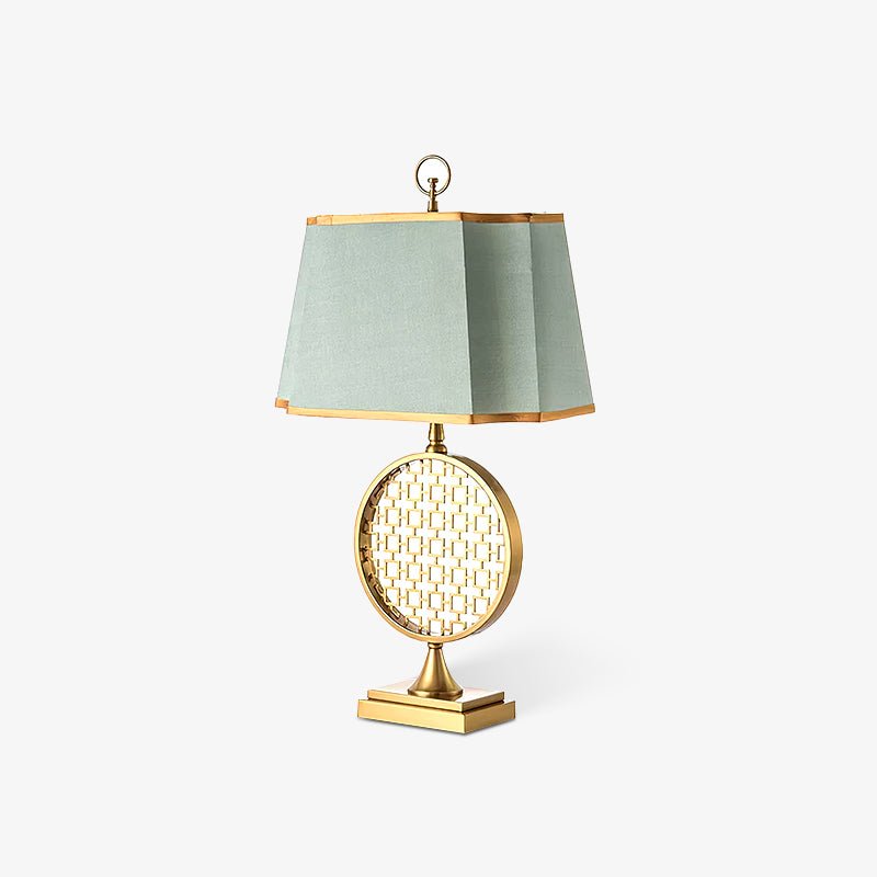 Lineine Fabric Glam Table Lamp