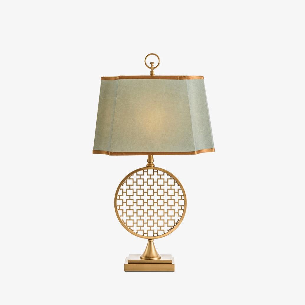 Lineine Fabric Glam Table Lamp