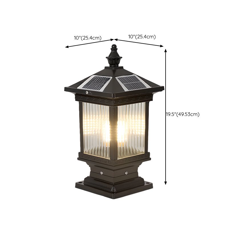 Ray Vintage Classic Lantern Solar Outdoor Light