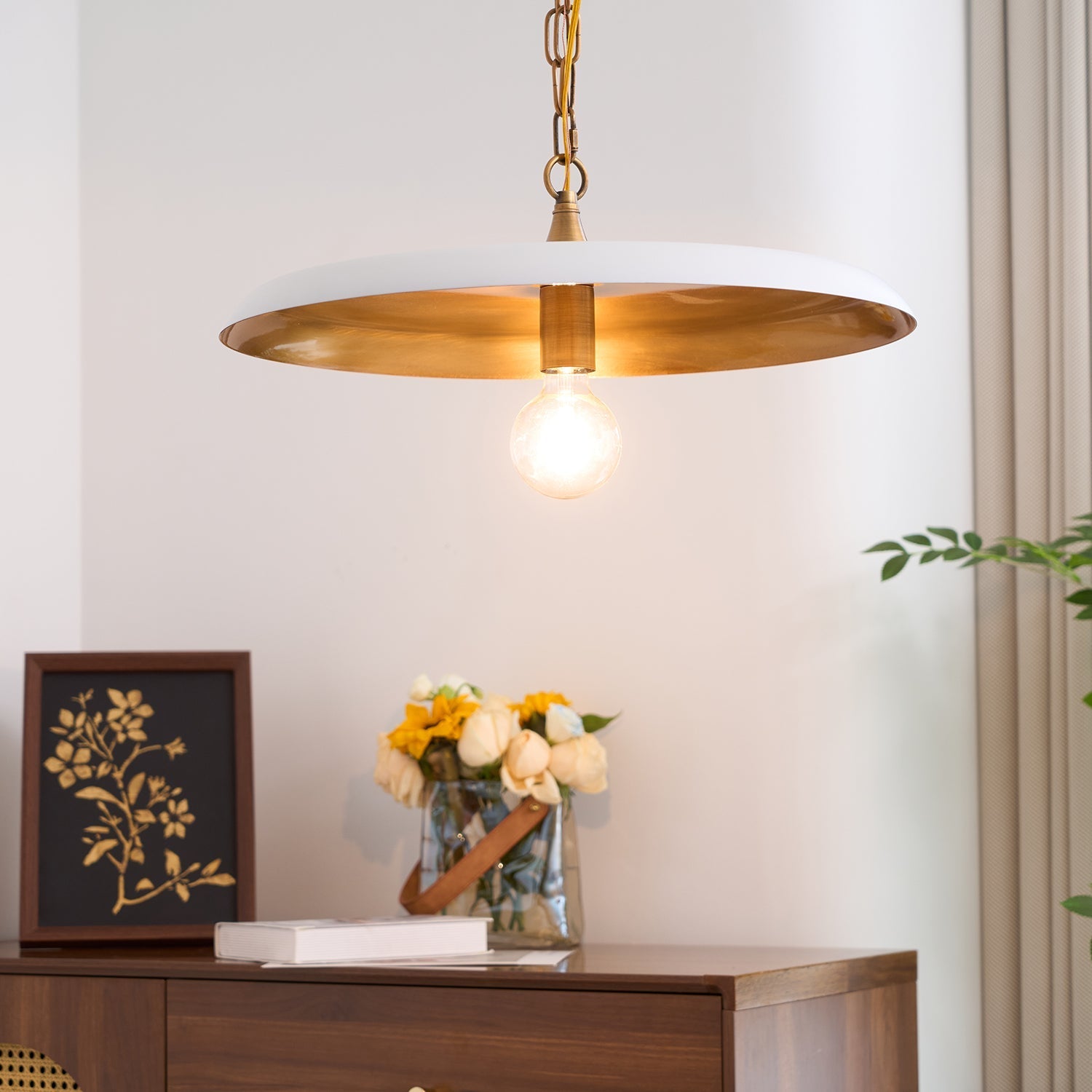 Vianel Vintage Pendant Light - Neutral Decor