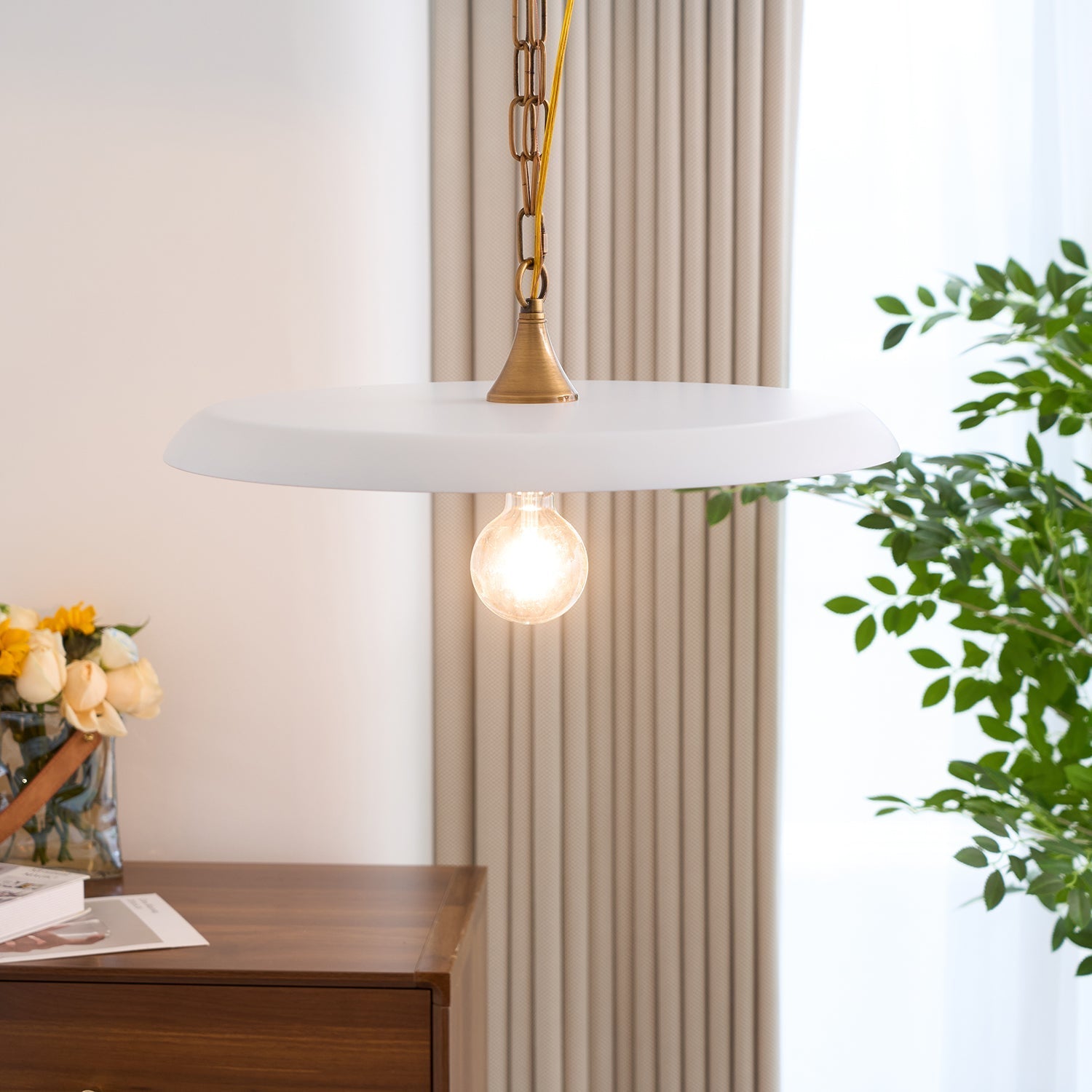 Vianel Vintage Pendant Light - Neutral Decor