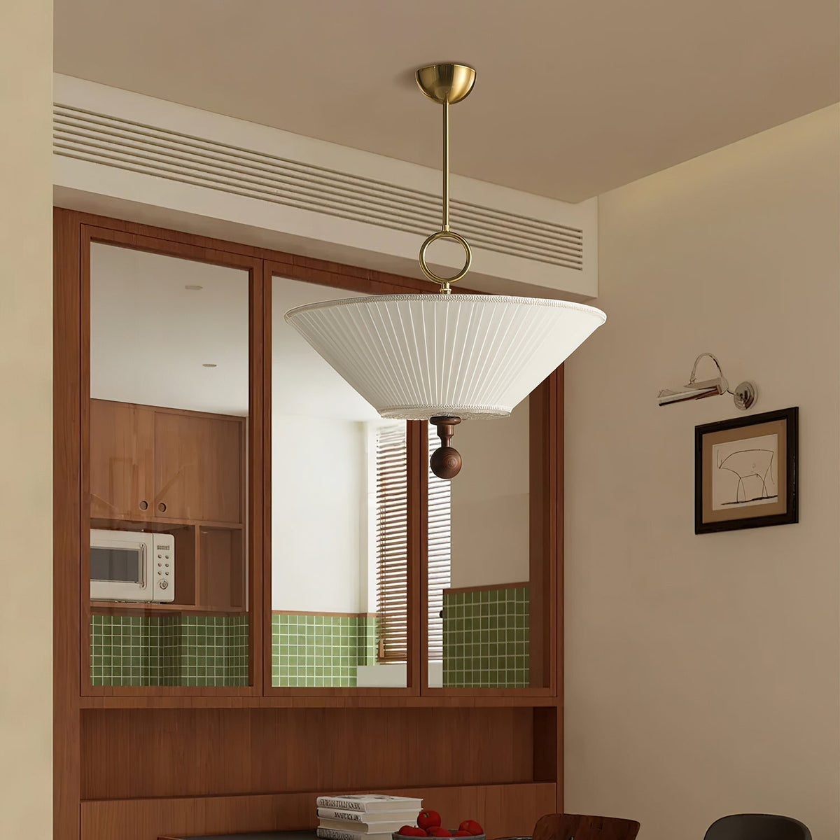 Maltik Pleated Pendant Light