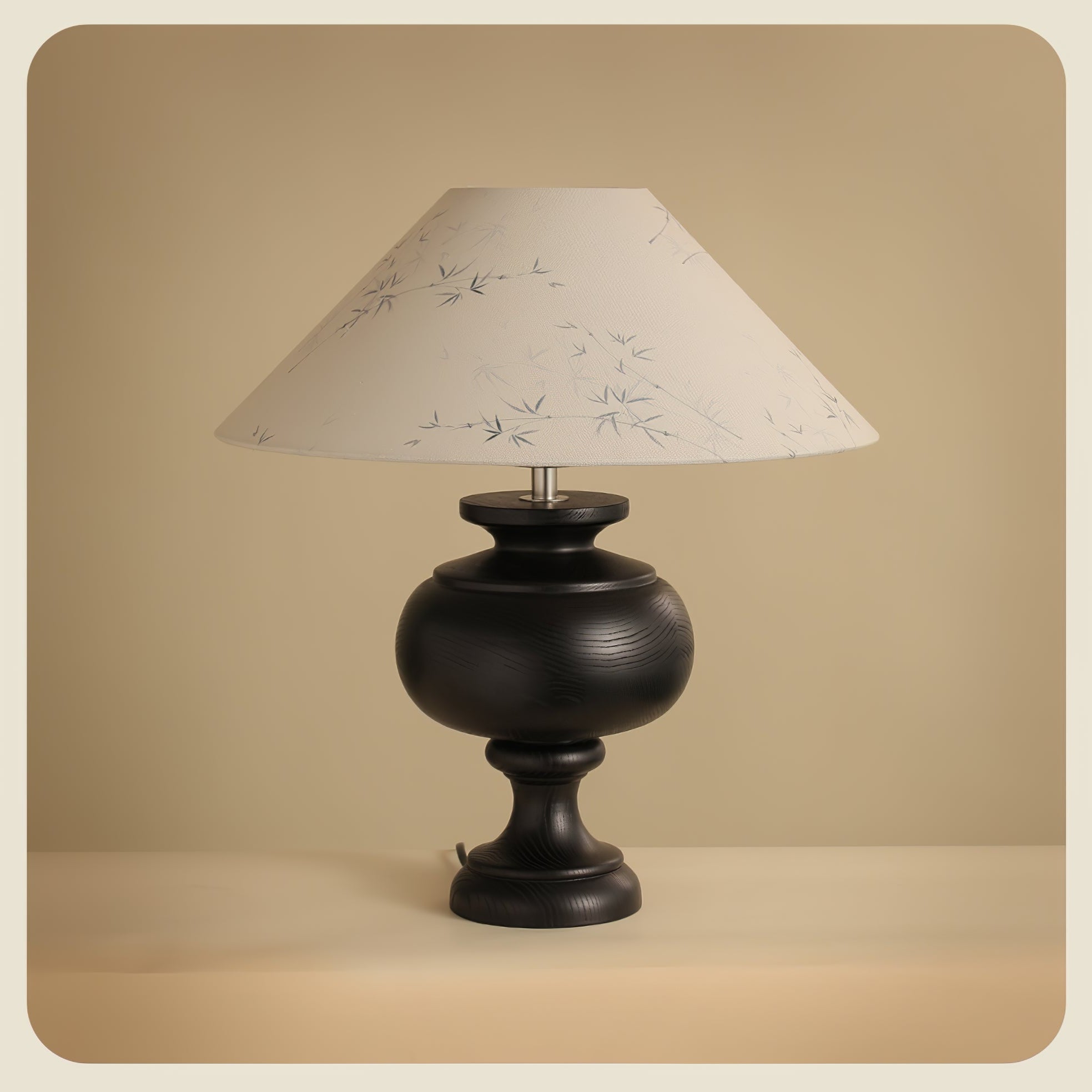 Culiril Oriental Fabric Table Lamp