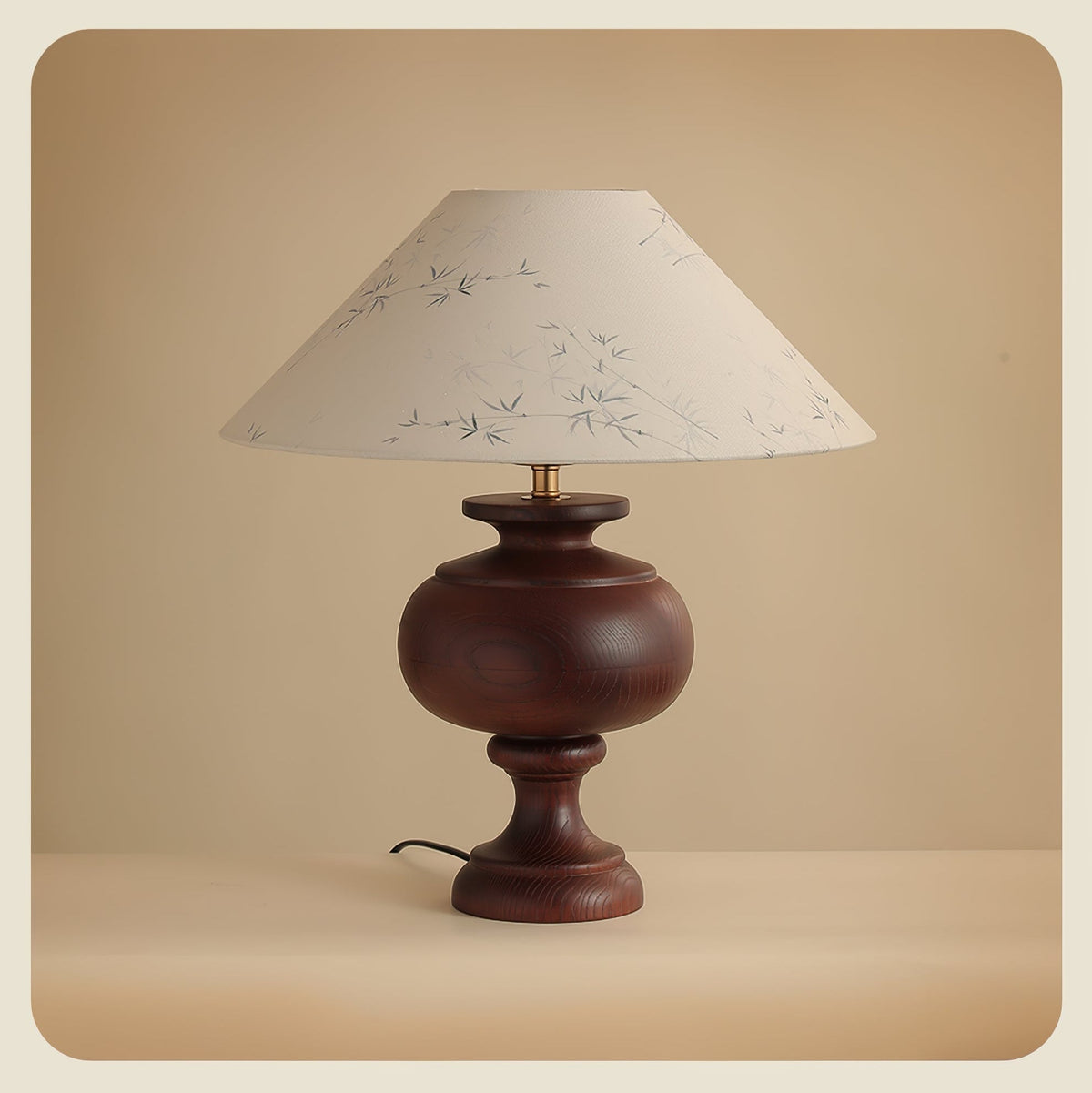 Culiril Oriental Fabric Table Lamp