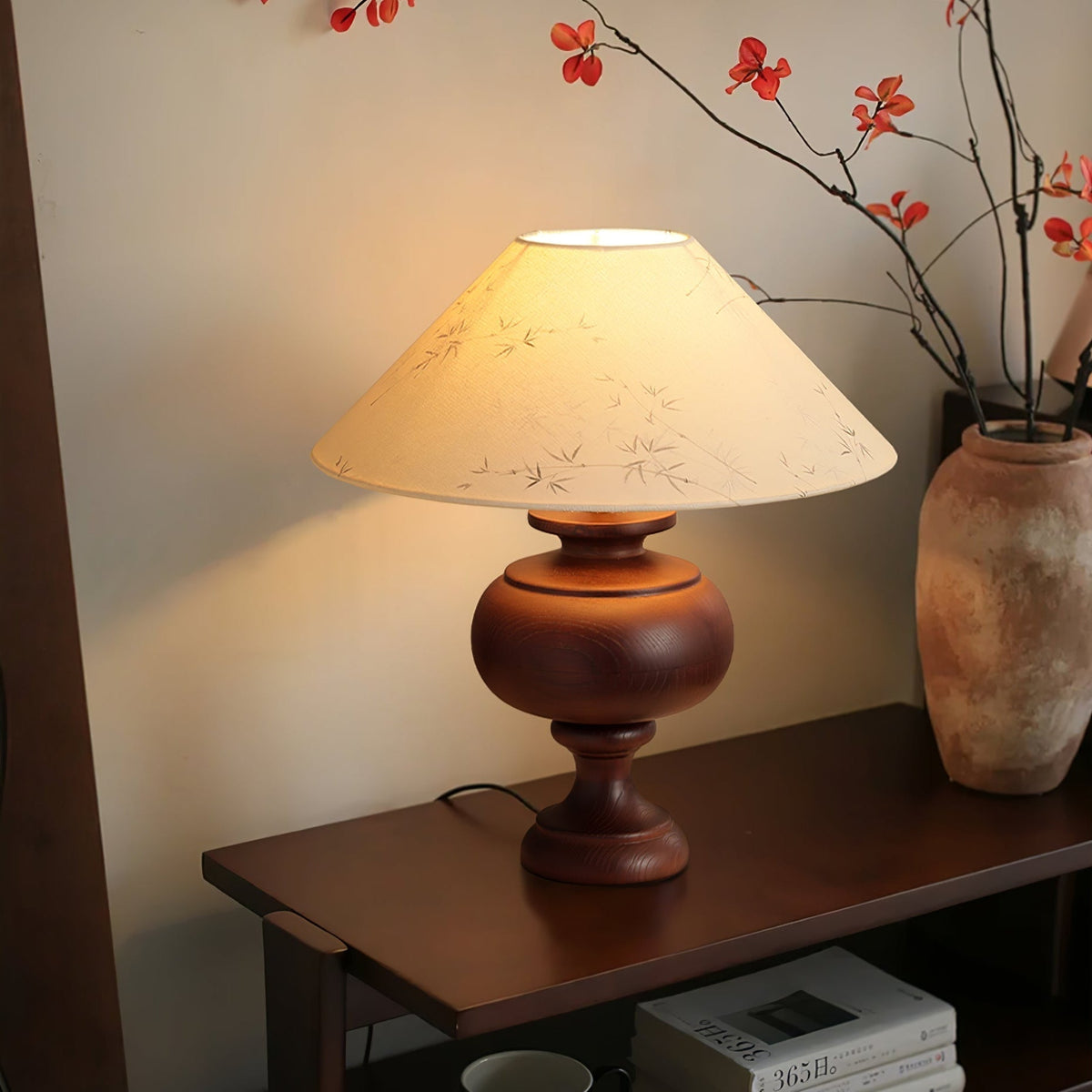 Culiril Oriental Fabric Table Lamp