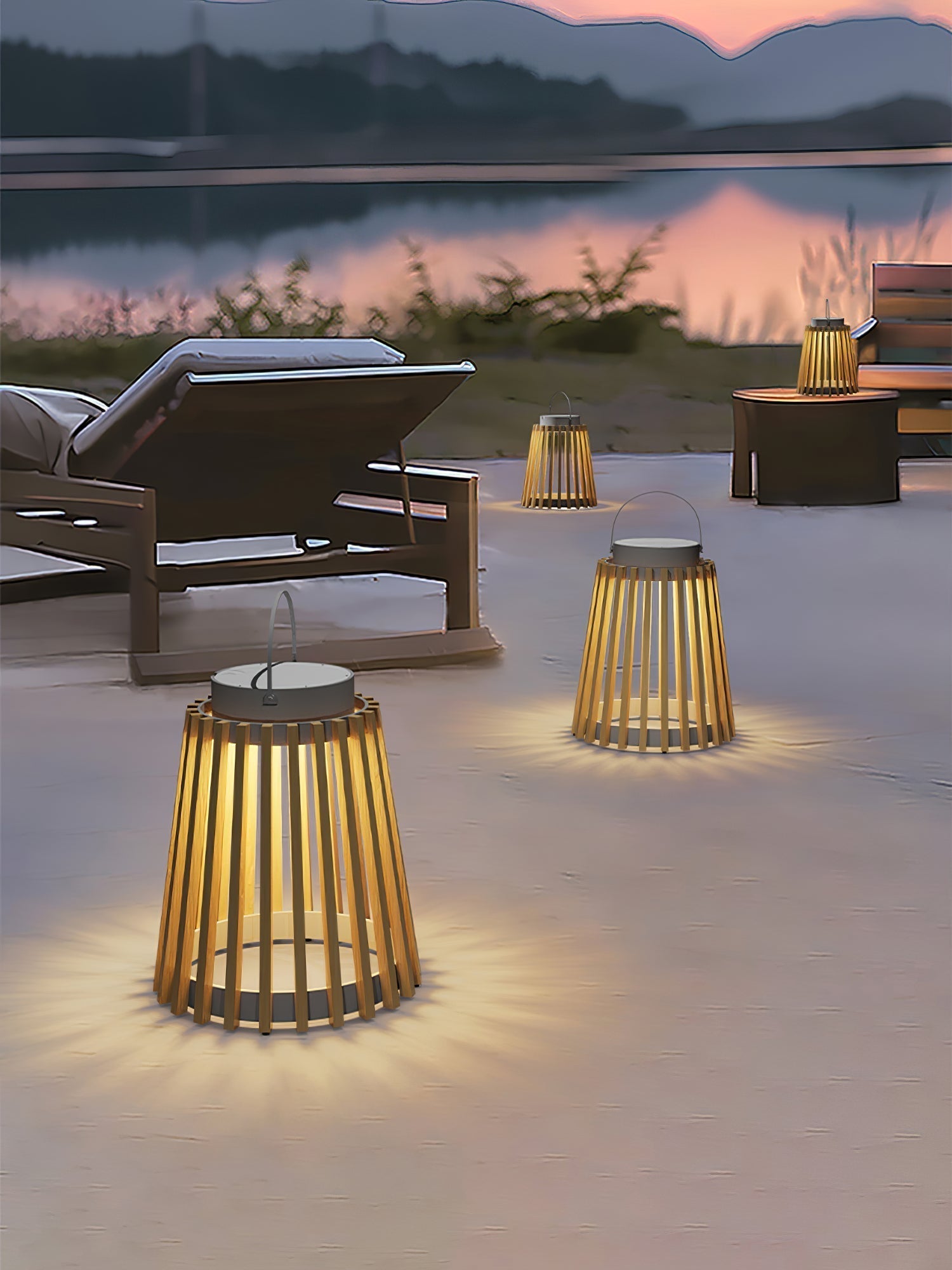 Hopt Solar Outdoor Lantern Lamp