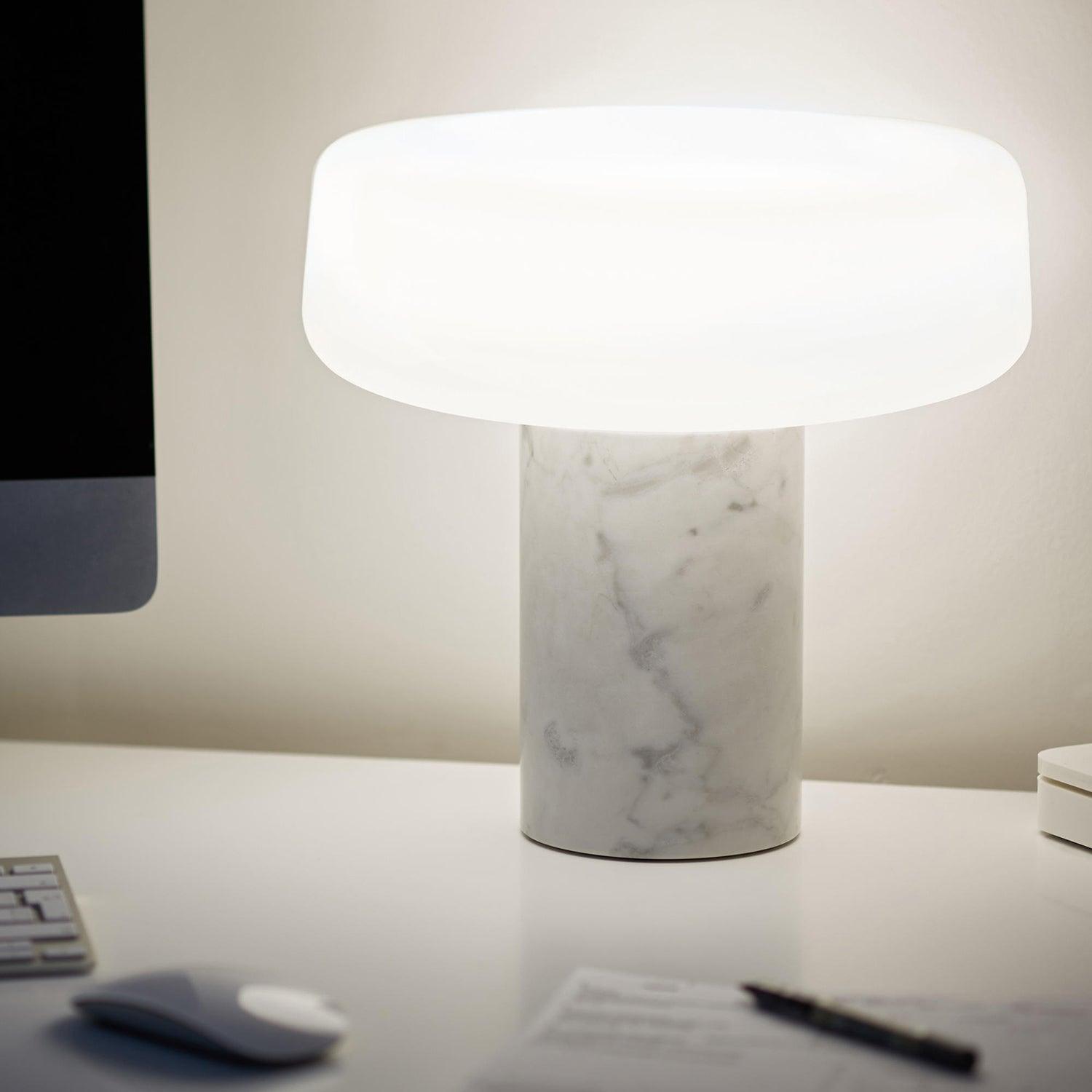 Erinilil Marble Base Table Lamp