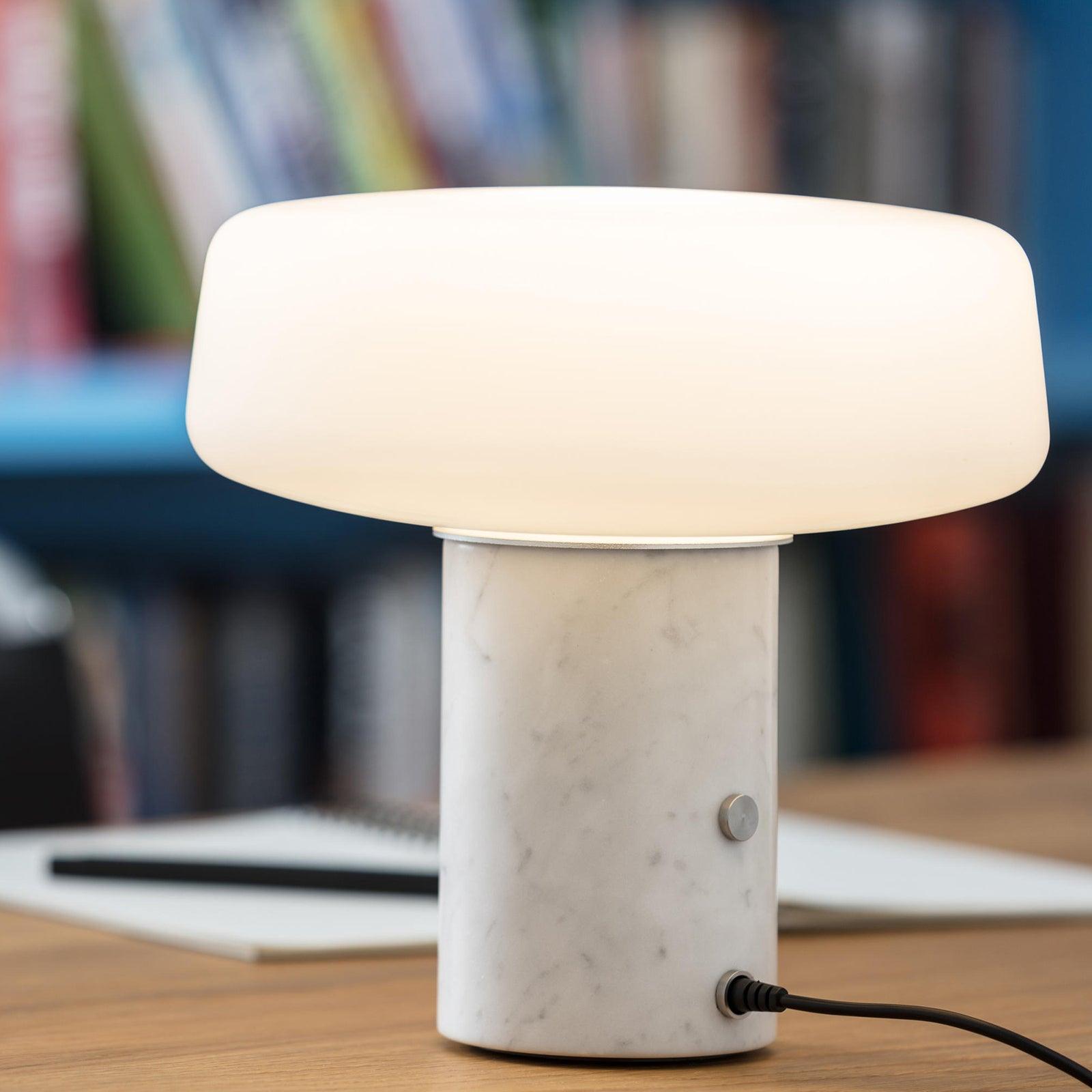 Erinilil Marble Base Table Lamp