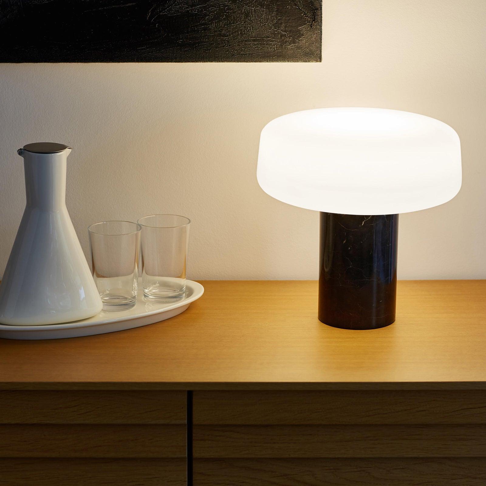 Erinilil Marble Base Table Lamp