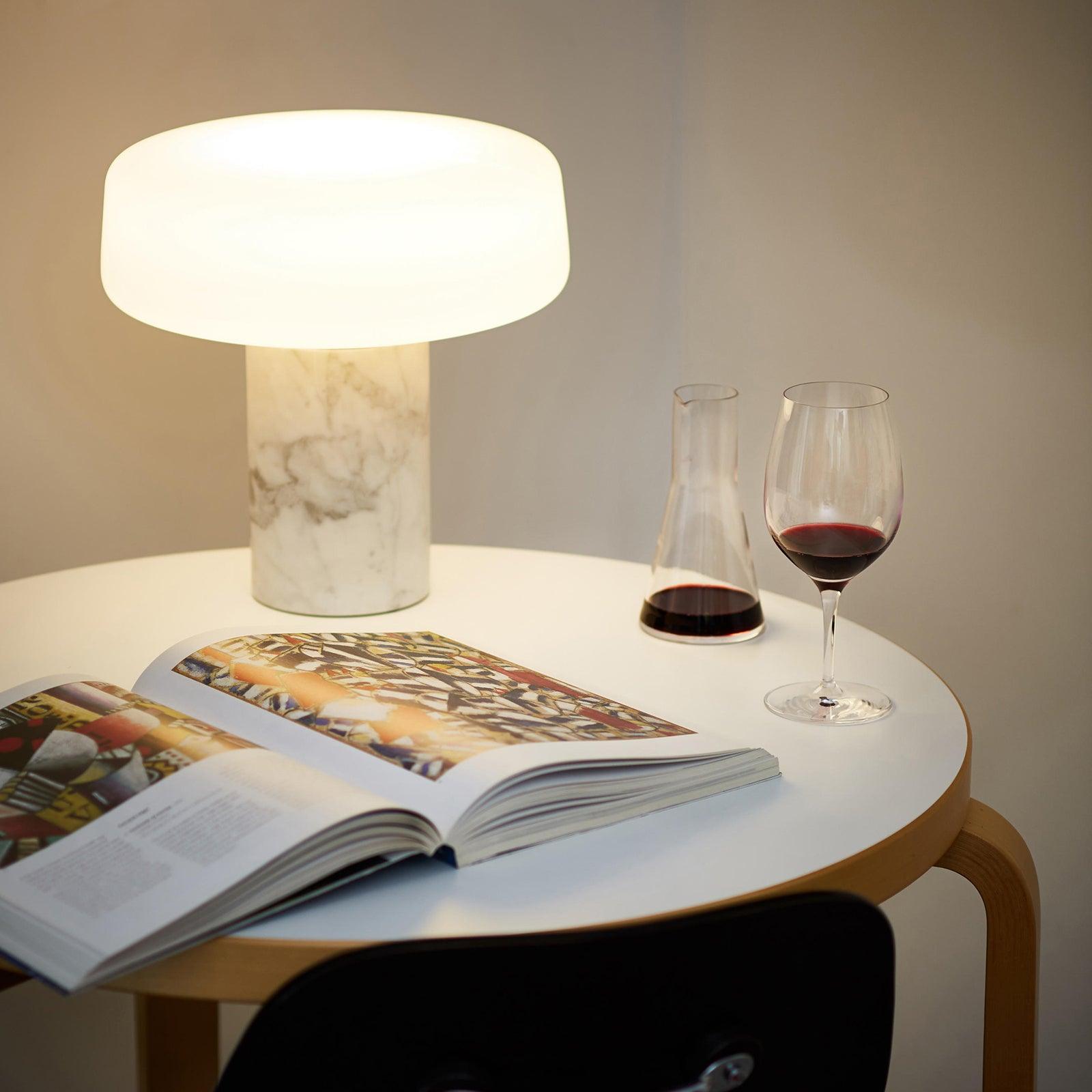 Erinilil Marble Base Table Lamp
