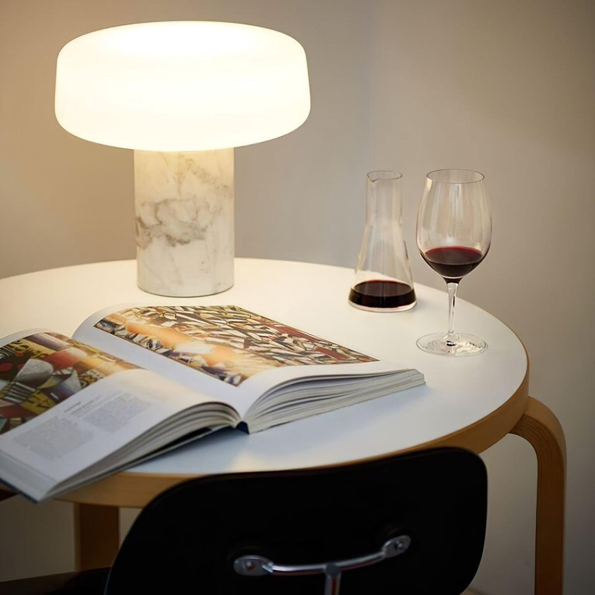 Erinilil Marble Base Table Lamp