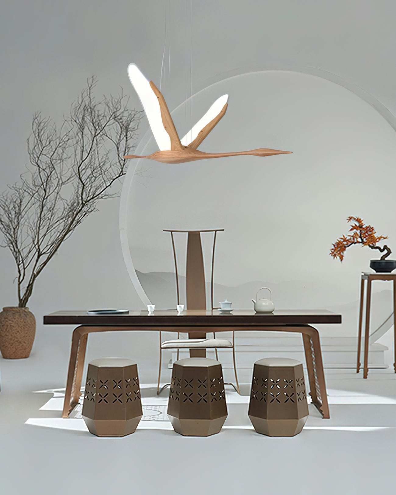 Syloine Modern Wood Pendant Lamp