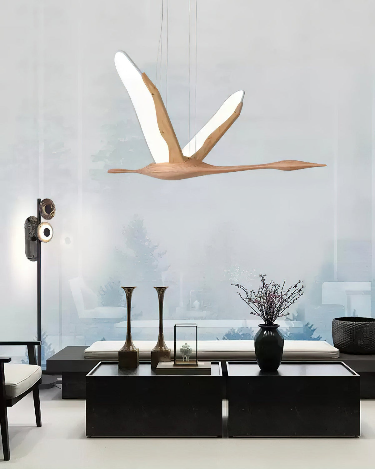 Syloine Modern Wood Pendant Lamp