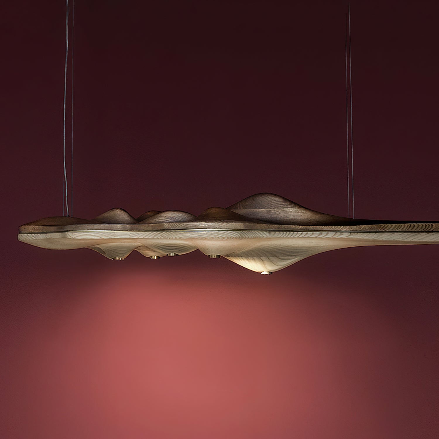 Tolven Premium Elegance Wood Pendant Lamp