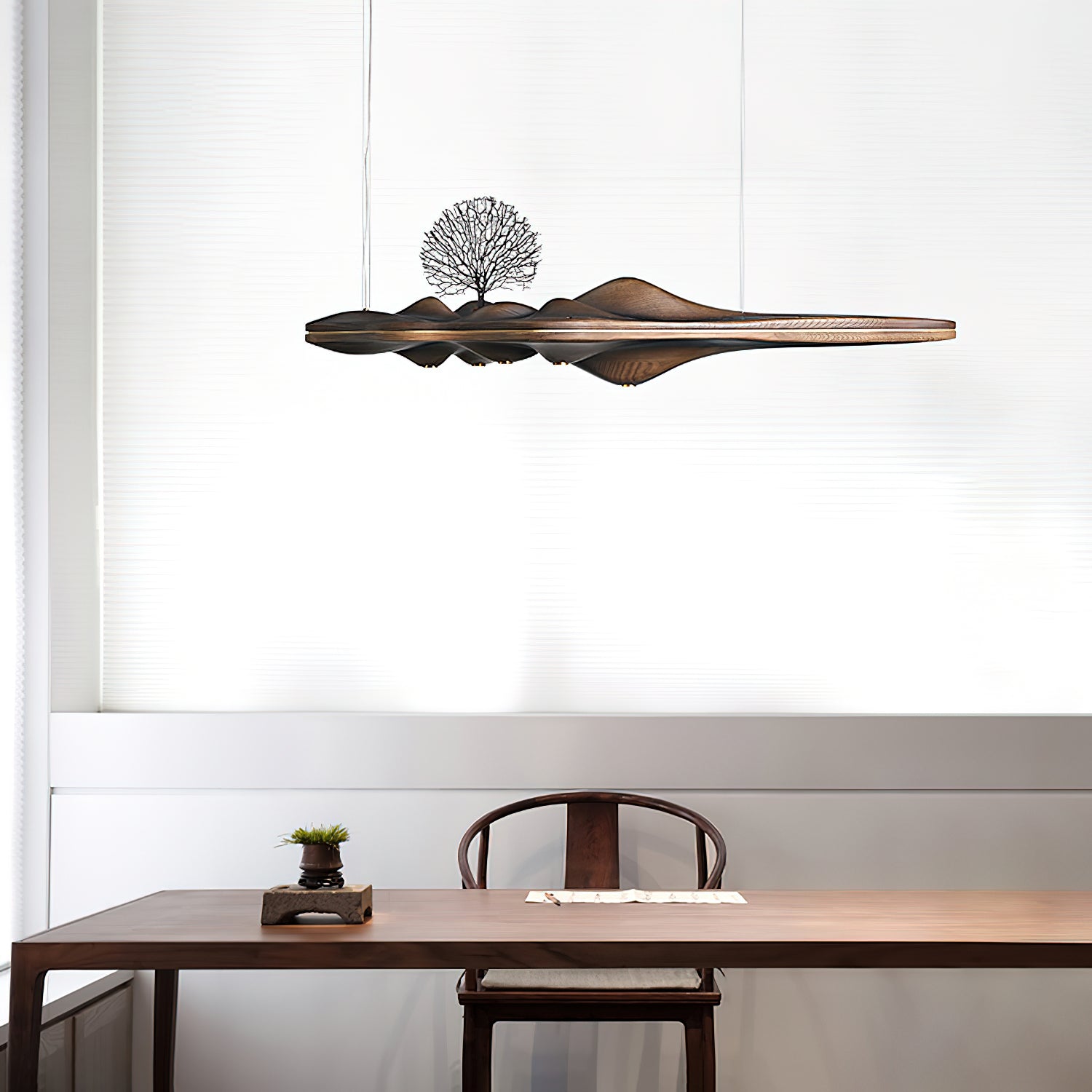Tolven Premium Elegance Wood Pendant Lamp