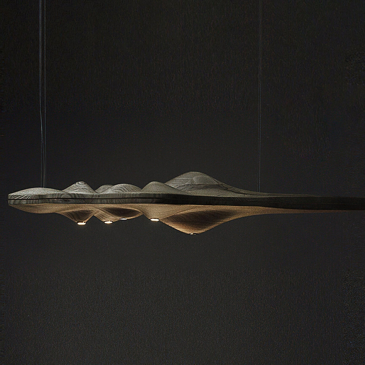 Tolven Premium Elegance Wood Pendant Lamp