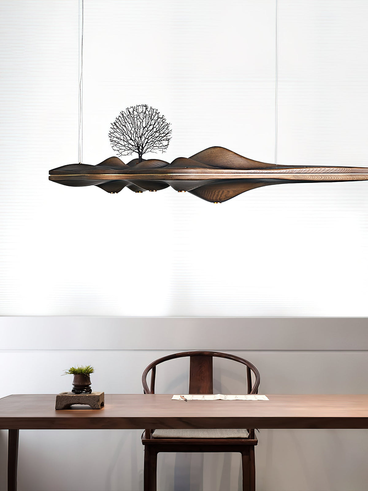 Tolven Premium Elegance Wood Pendant Lamp
