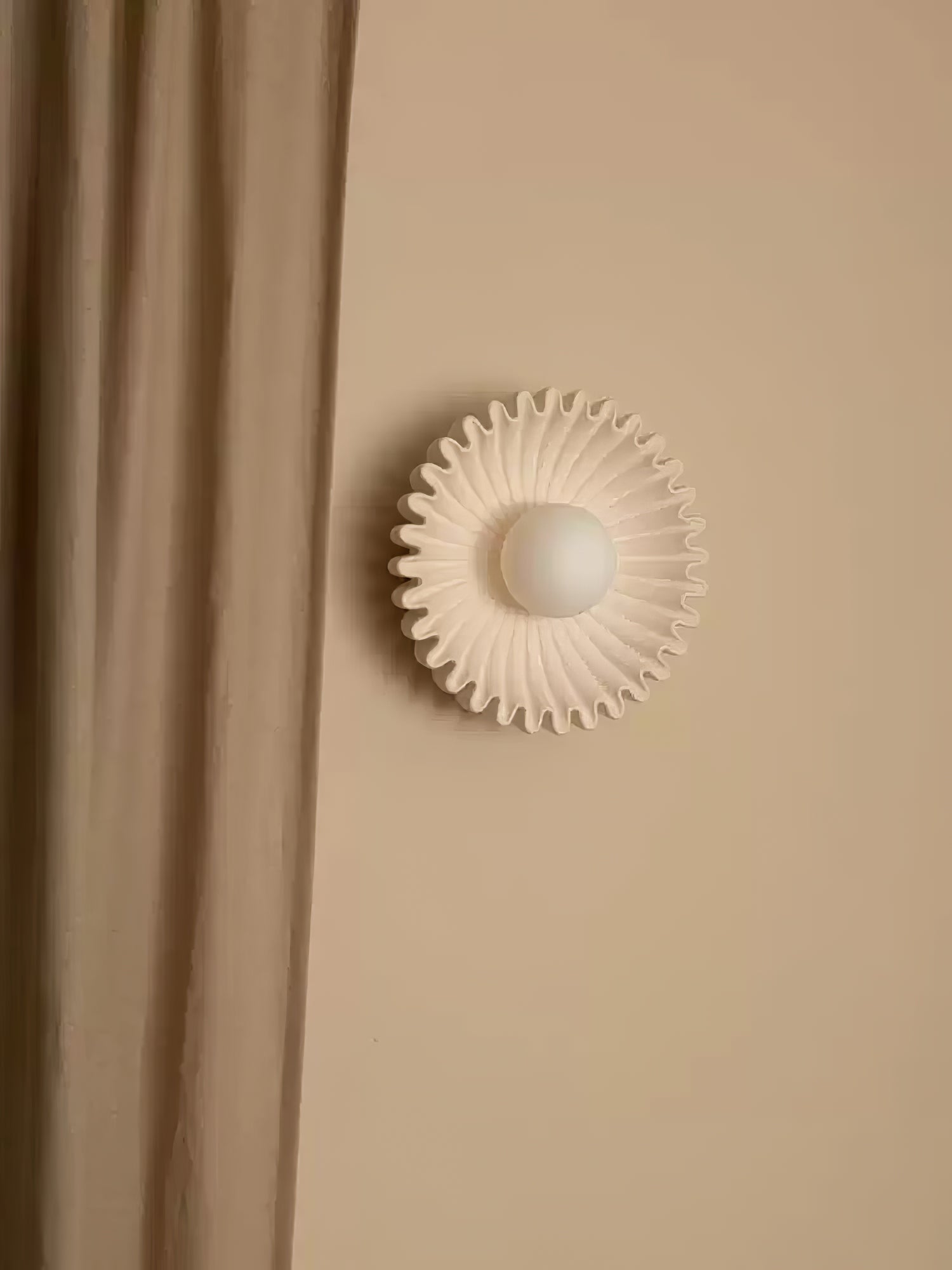 Sunray Rustic Glass Wall Lamp