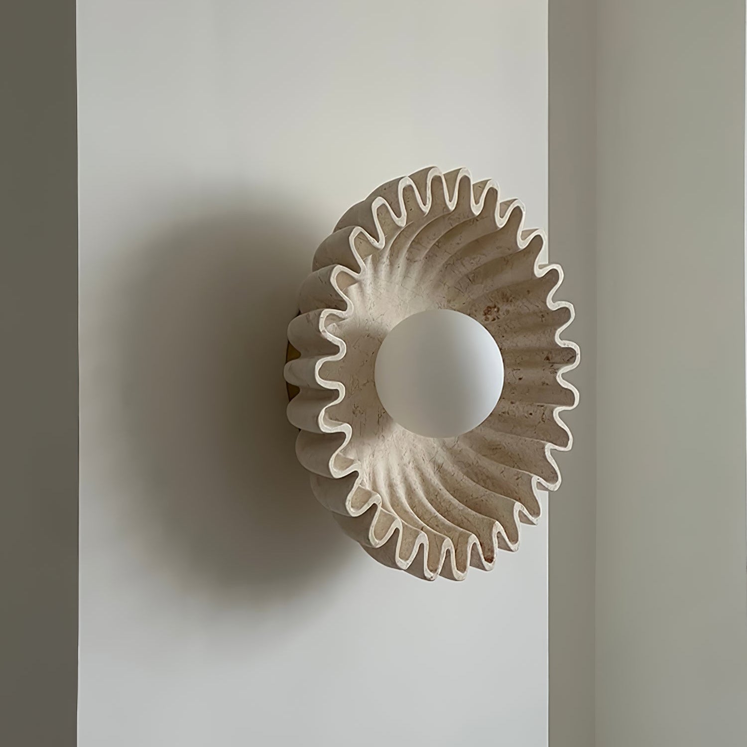 Sunray Rustic Glass Wall Lamp